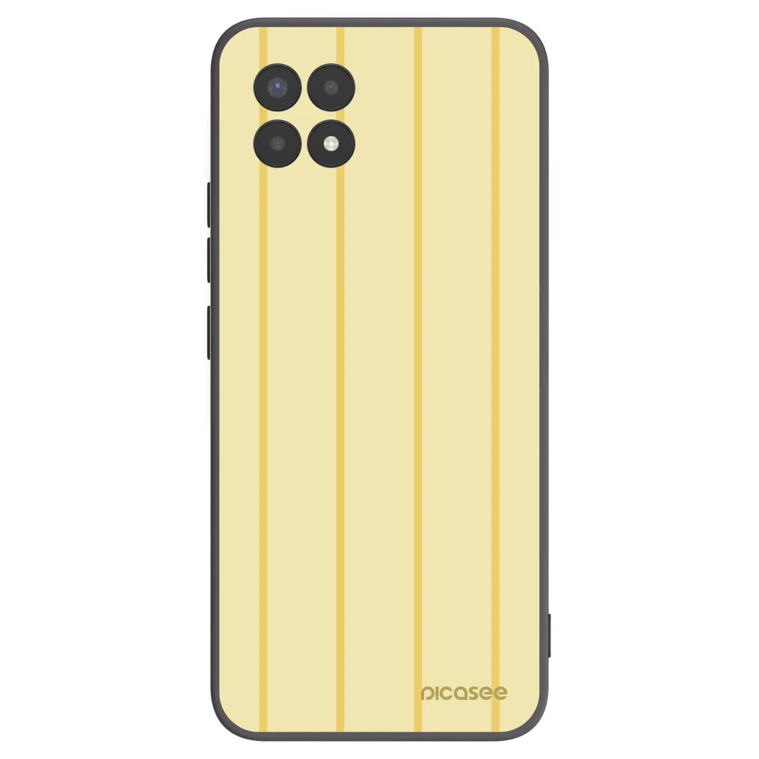 Picasee silikónový čierny obal pre Realme 8i - Liquid sunshine