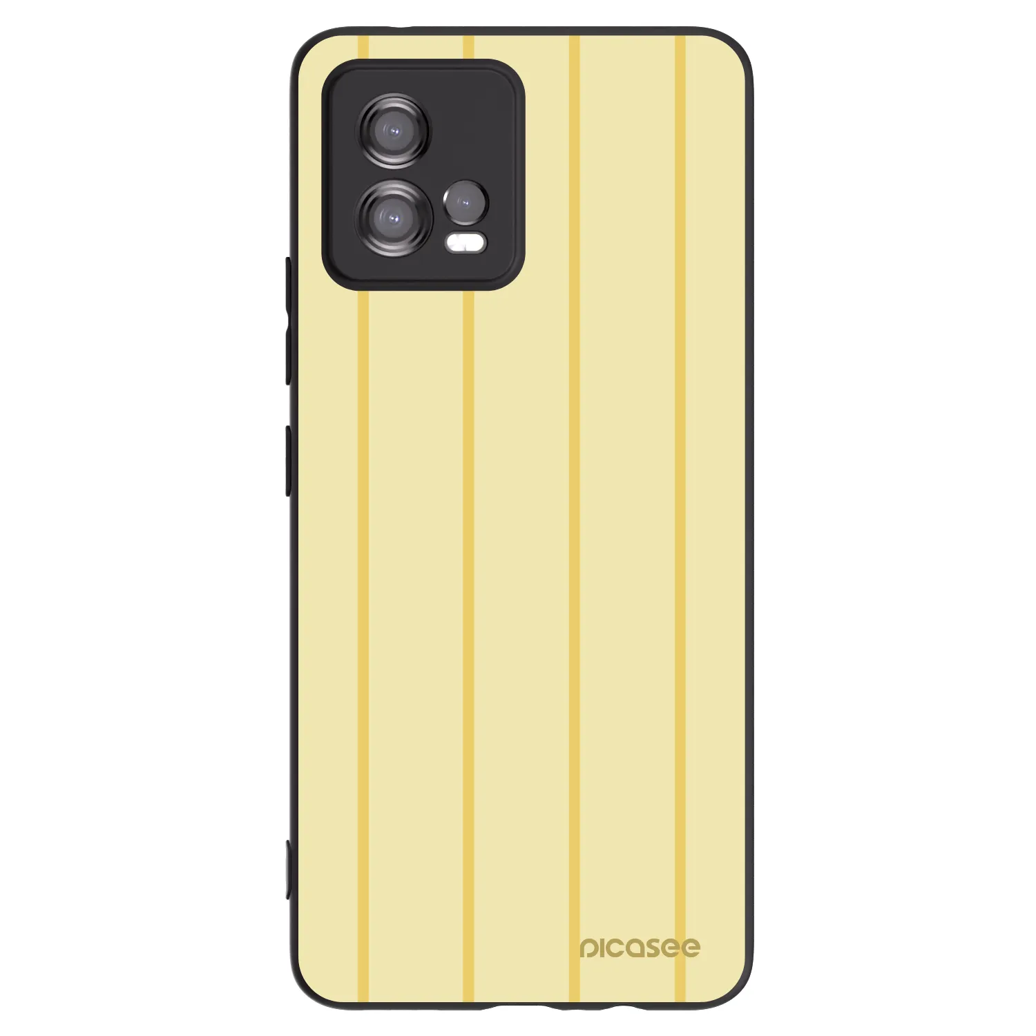 Picasee silikónový čierny obal pre Motorola Moto G72 - Liquid sunshine