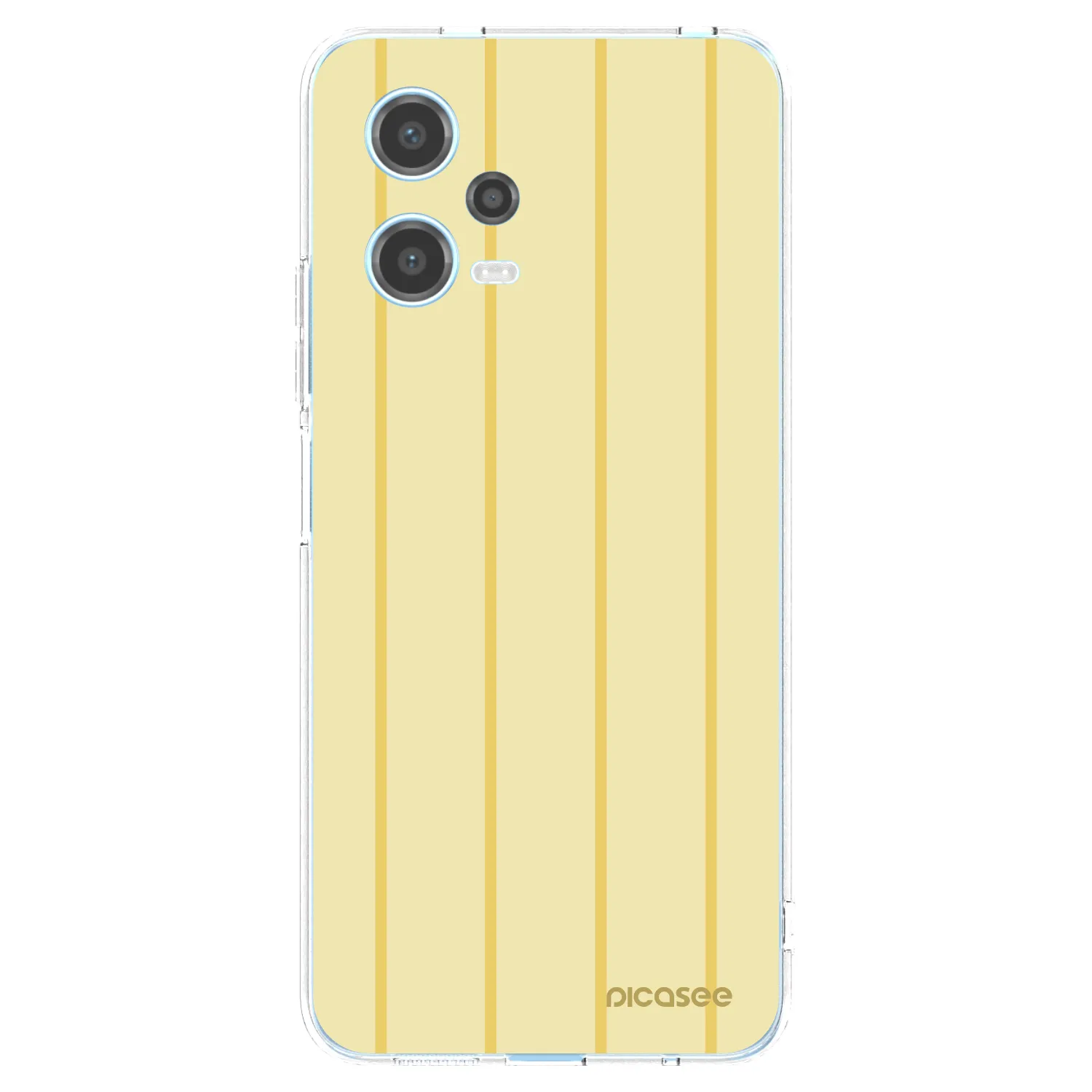 Picasee silikónový prehľadný obal pre Xiaomi Redmi Note 12 5G - Liquid sunshine