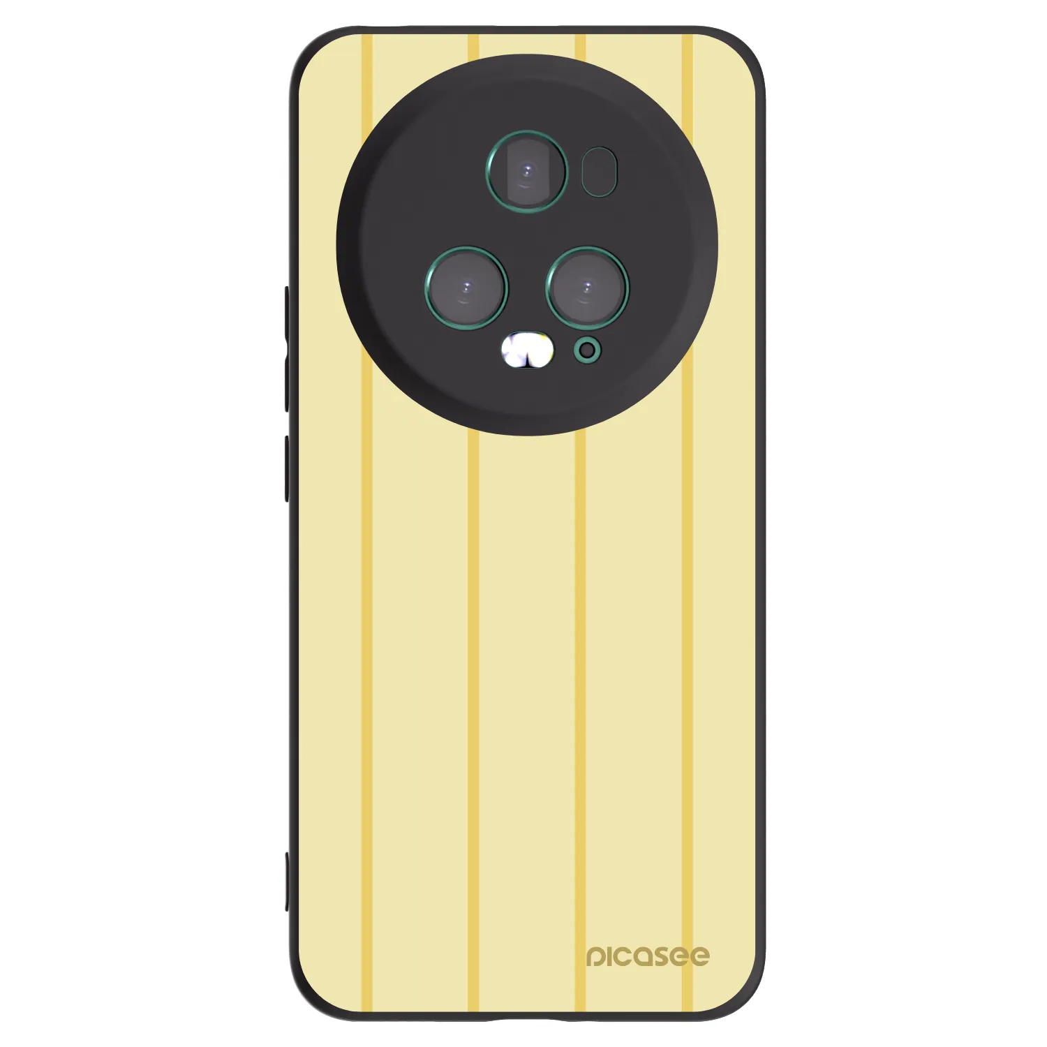 Picasee silikónový čierny obal pre Honor Magic5 Pro - Liquid sunshine
