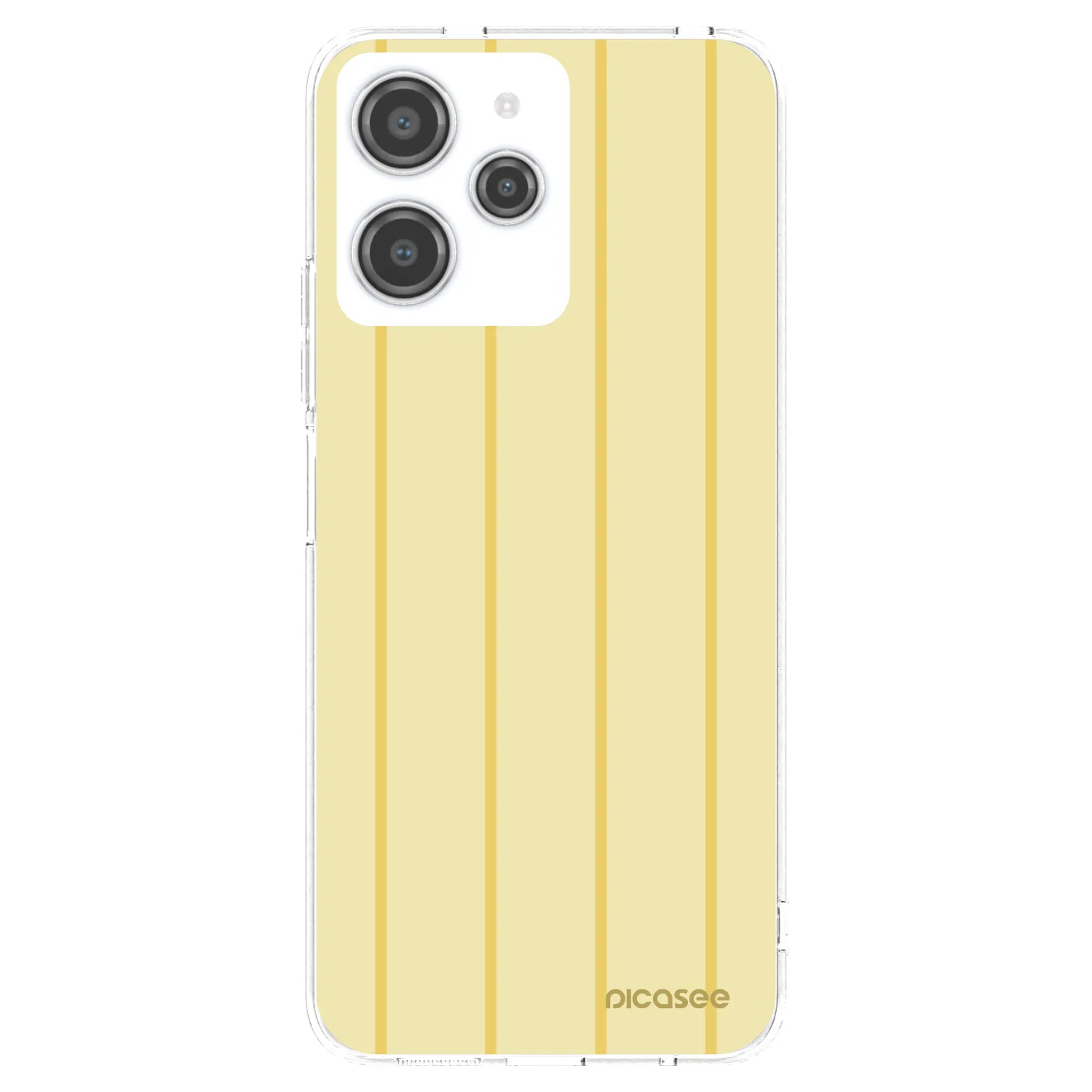 Picasee silikónový prehľadný obal pre Xiaomi Redmi 12 4G - Liquid sunshine