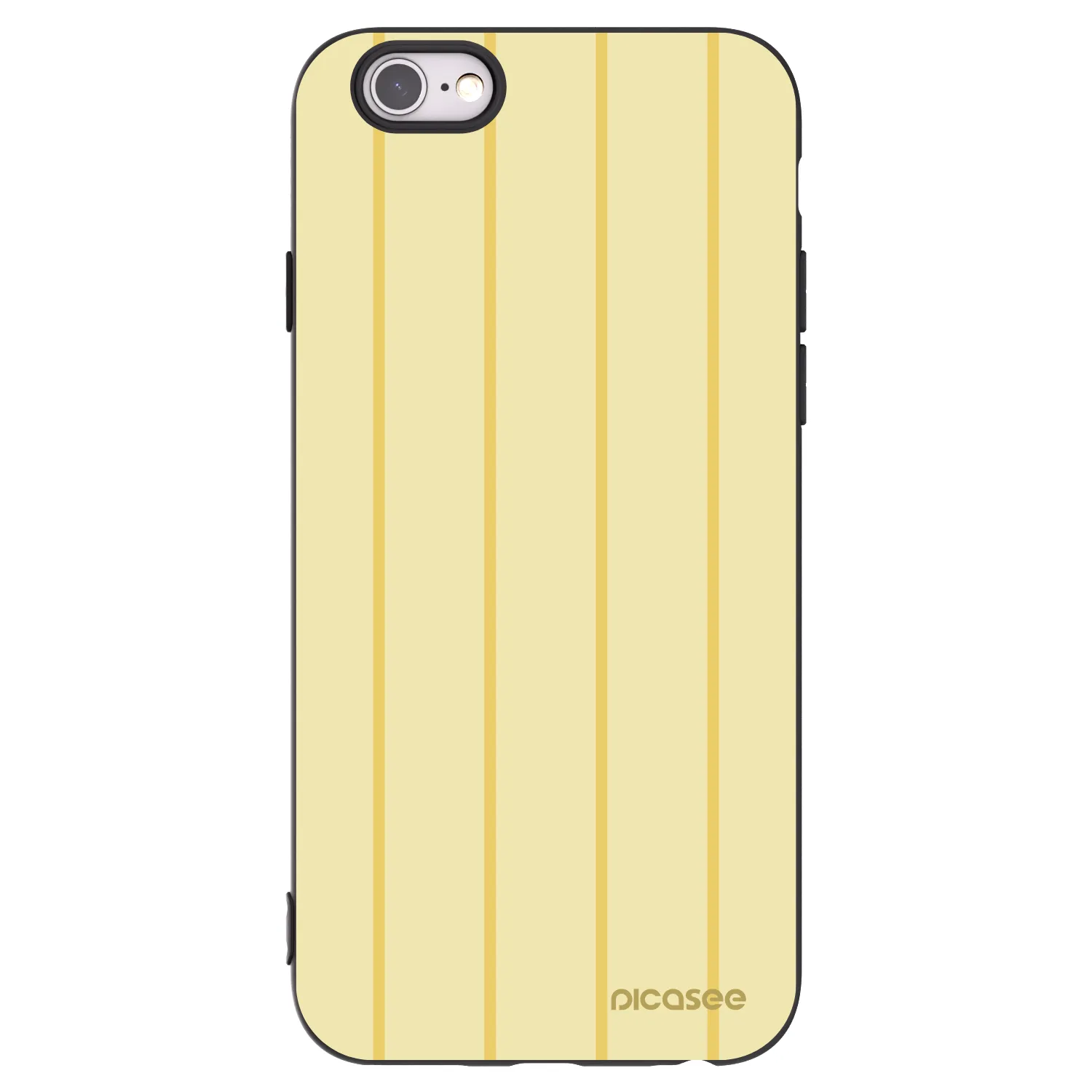 Picasee silikónový čierny obal pre Apple iPhone 6/6S - Liquid sunshine