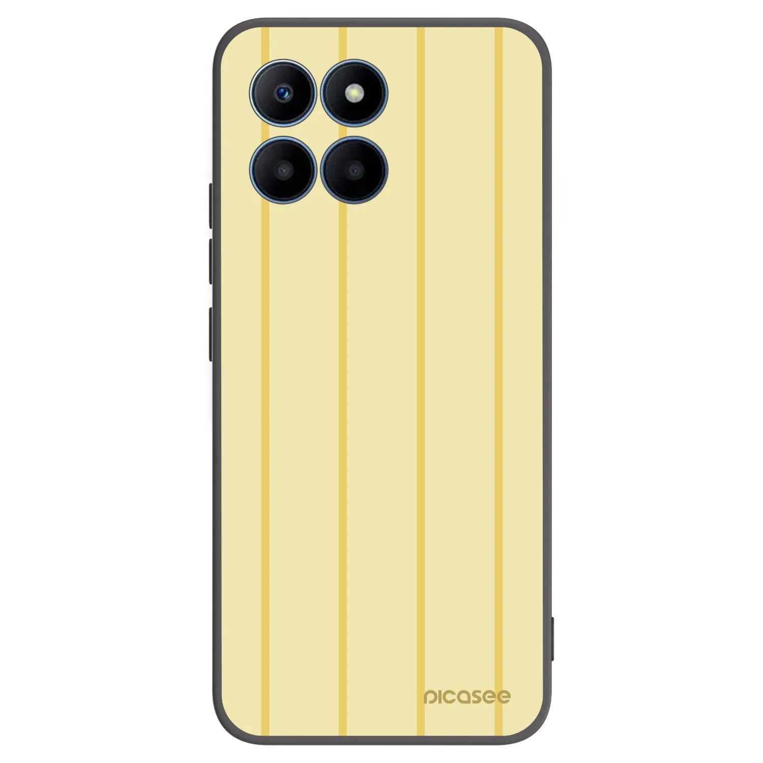 Picasee silikónový čierny obal pre Honor 70 Lite - Liquid sunshine