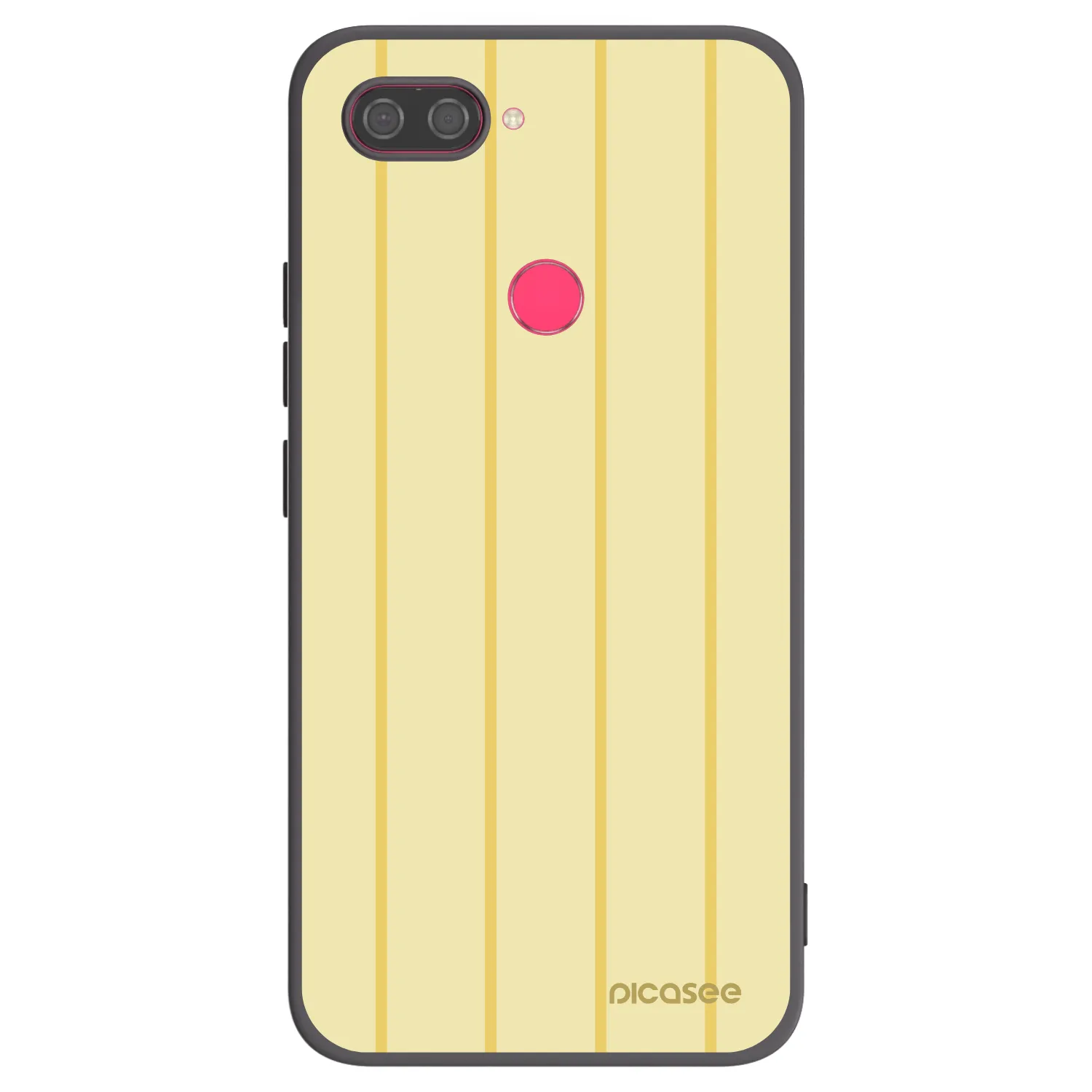Picasee silikónový čierny obal pre Xiaomi Mi 8 Lite - Liquid sunshine
