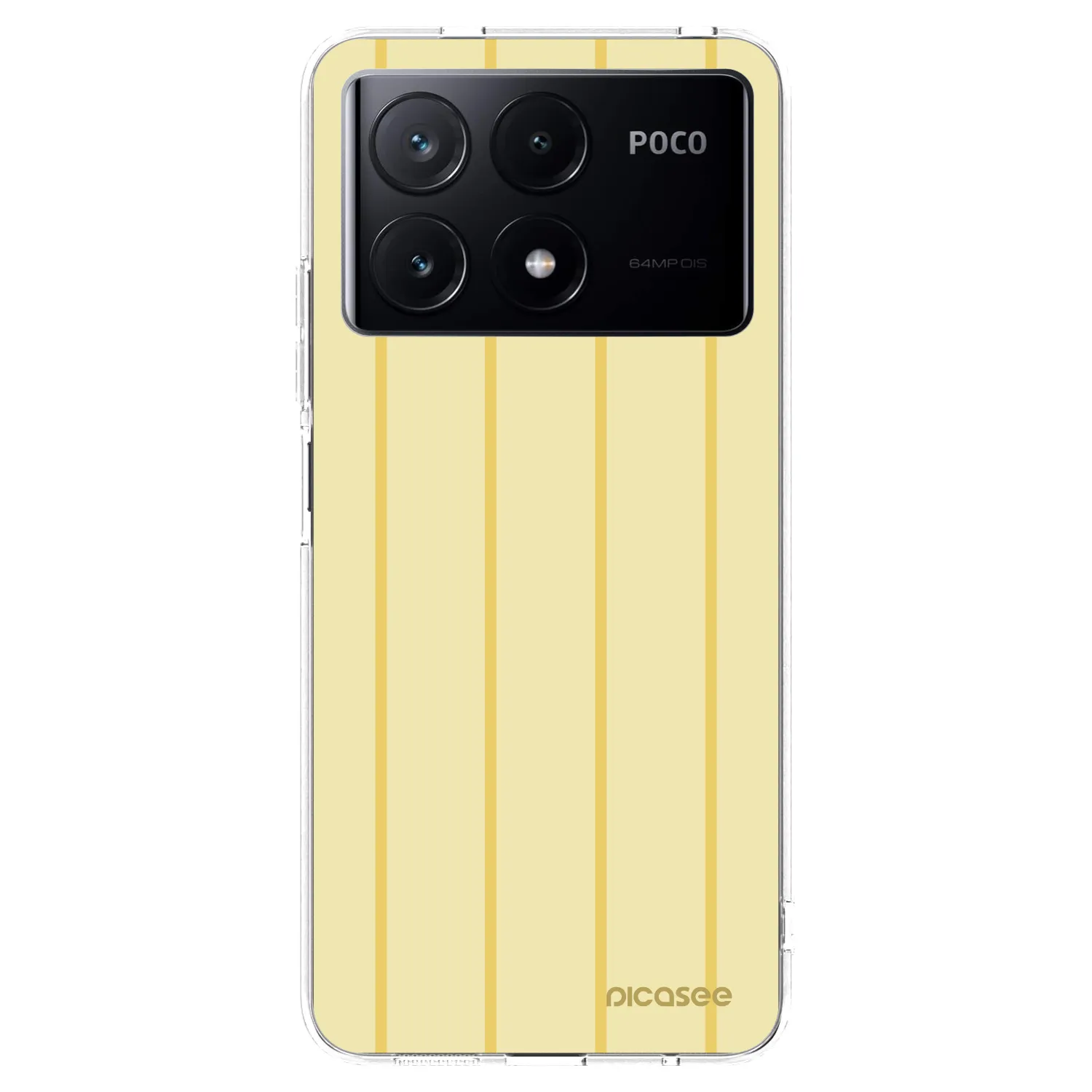 Picasee silikónový prehľadný obal pre Xiaomi Poco X6 Pro - Liquid sunshine