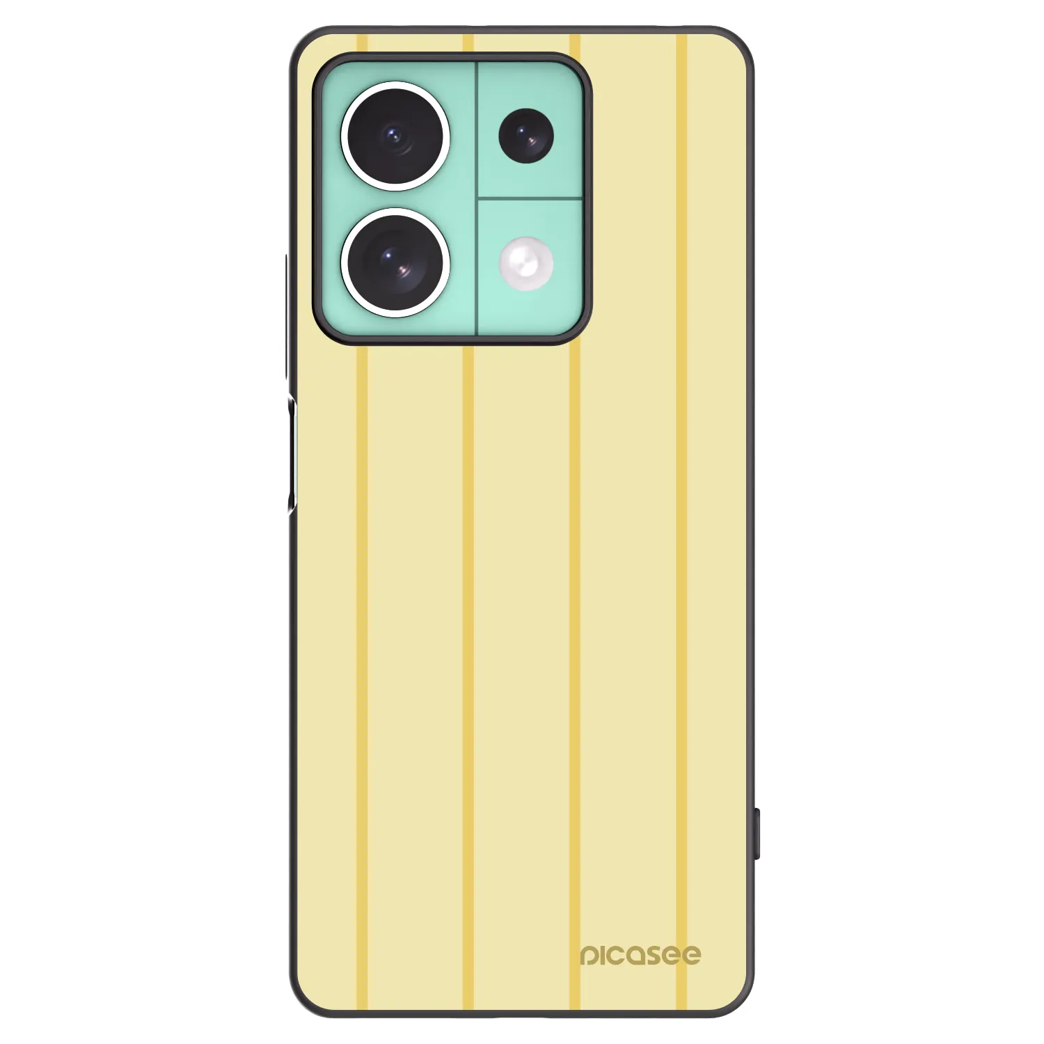 Picasee silikónový čierny obal pre Xiaomi Redmi Note 13 5G - Liquid sunshine