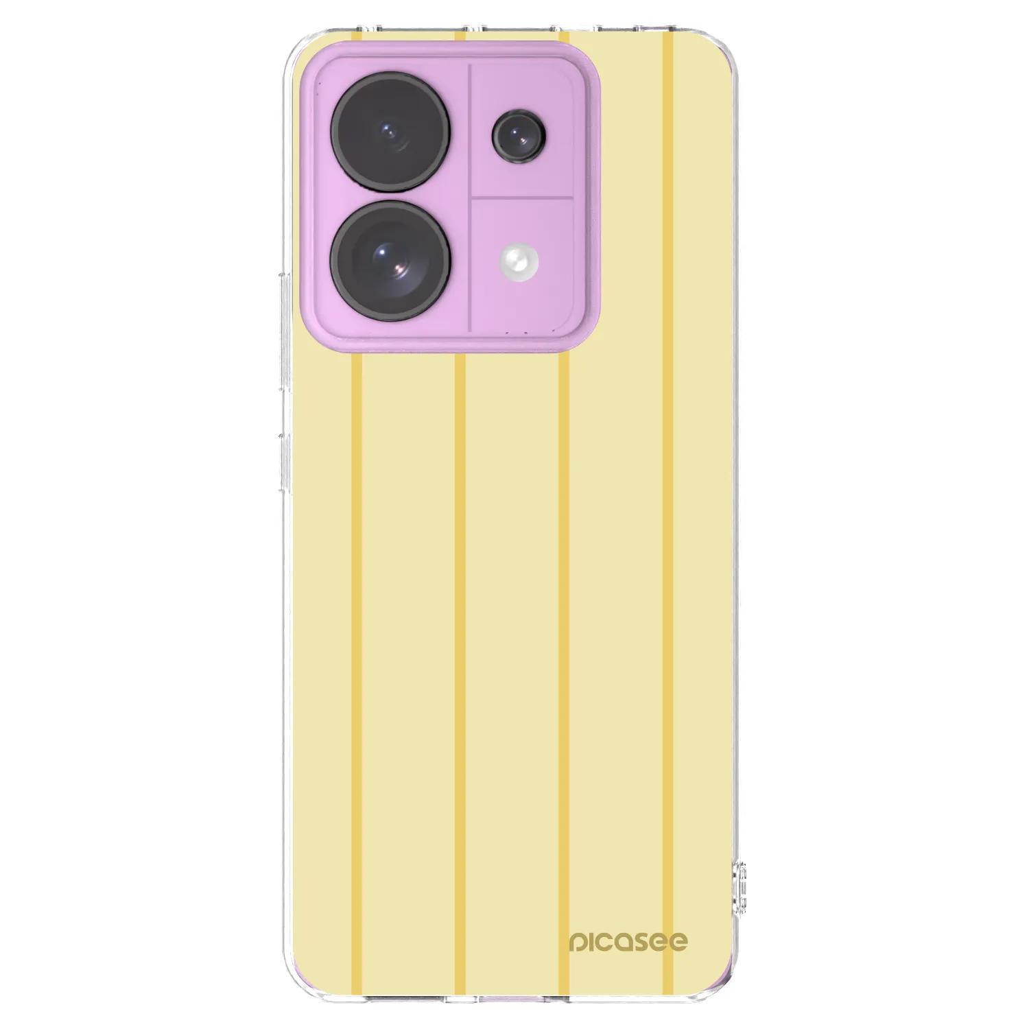 Picasee silikónový prehľadný obal pre Xiaomi Redmi Note 13 Pro 5G - Liquid sunshine