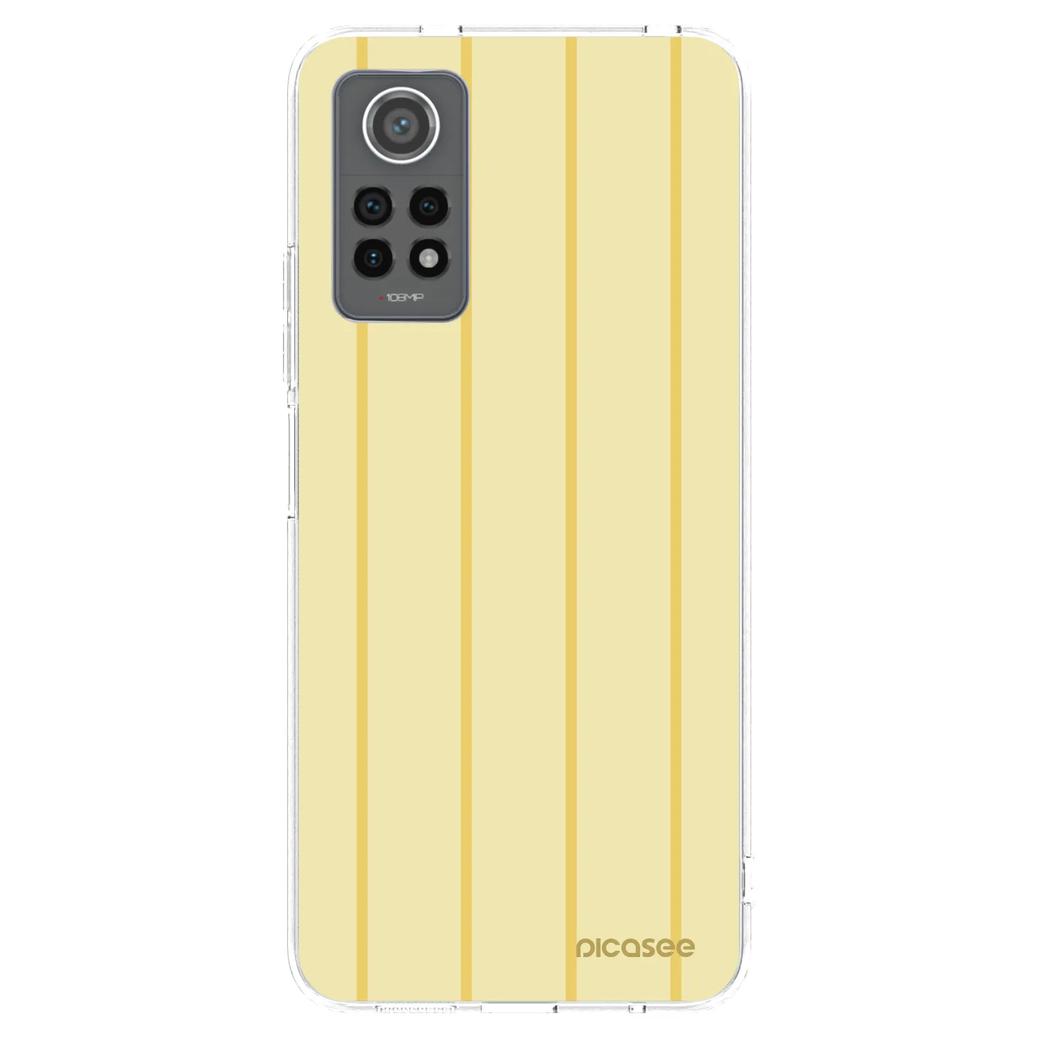 Picasee silikónový prehľadný obal pre Xiaomi Redmi Note 12 Pro 4G - Liquid sunshine