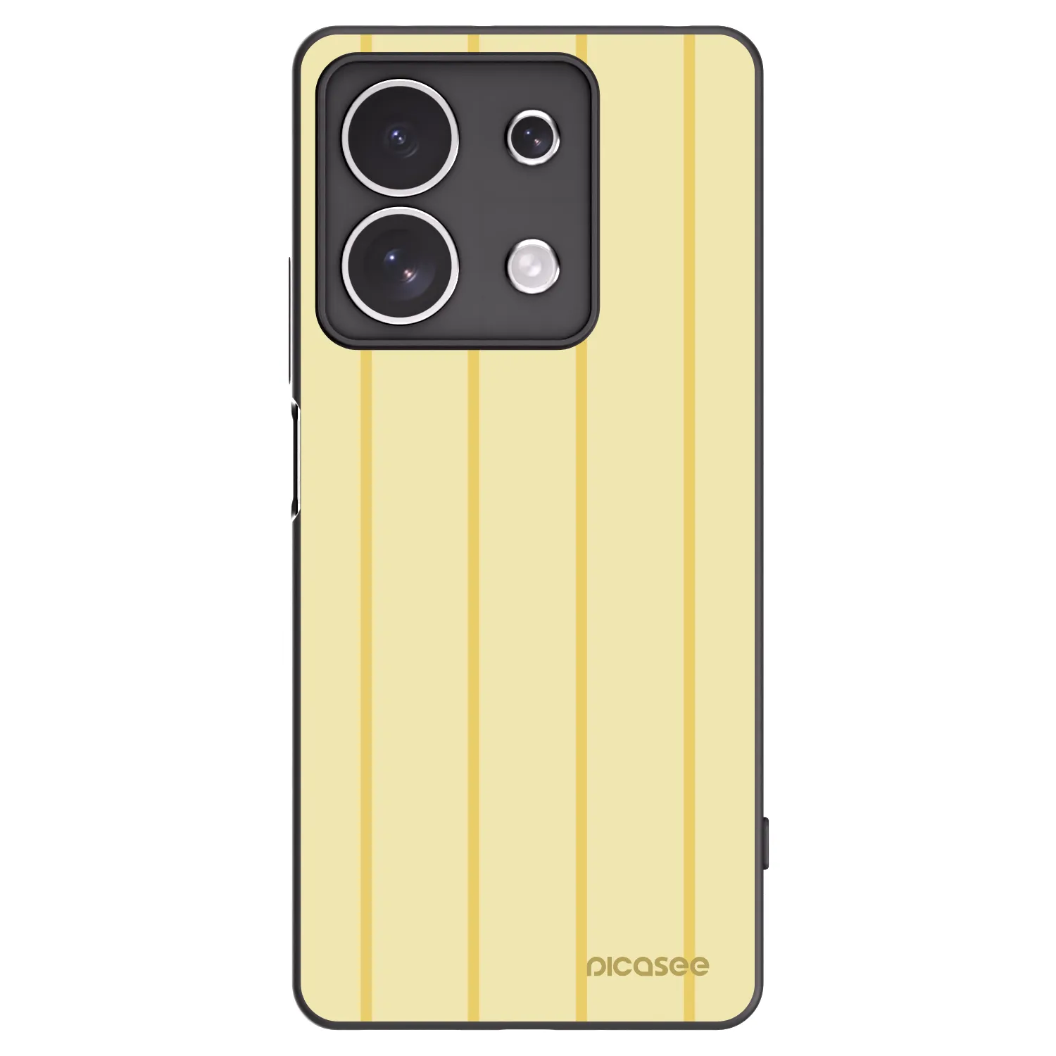 Picasee silikónový čierny obal pre Xiaomi Redmi Note 13 4G - Liquid sunshine