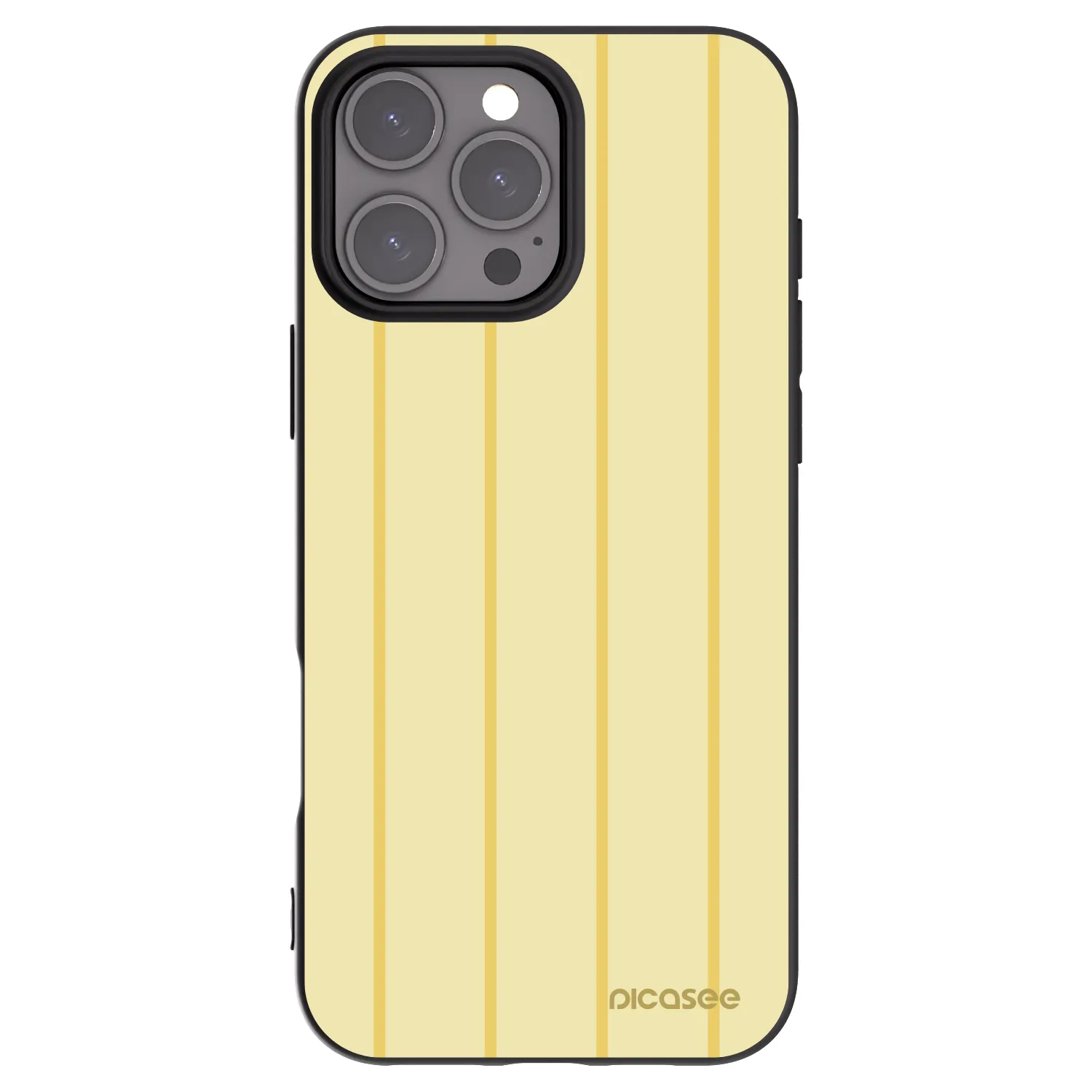 Picasee silikónový čierny obal pre Apple iPhone 16 Pro Max - Liquid sunshine