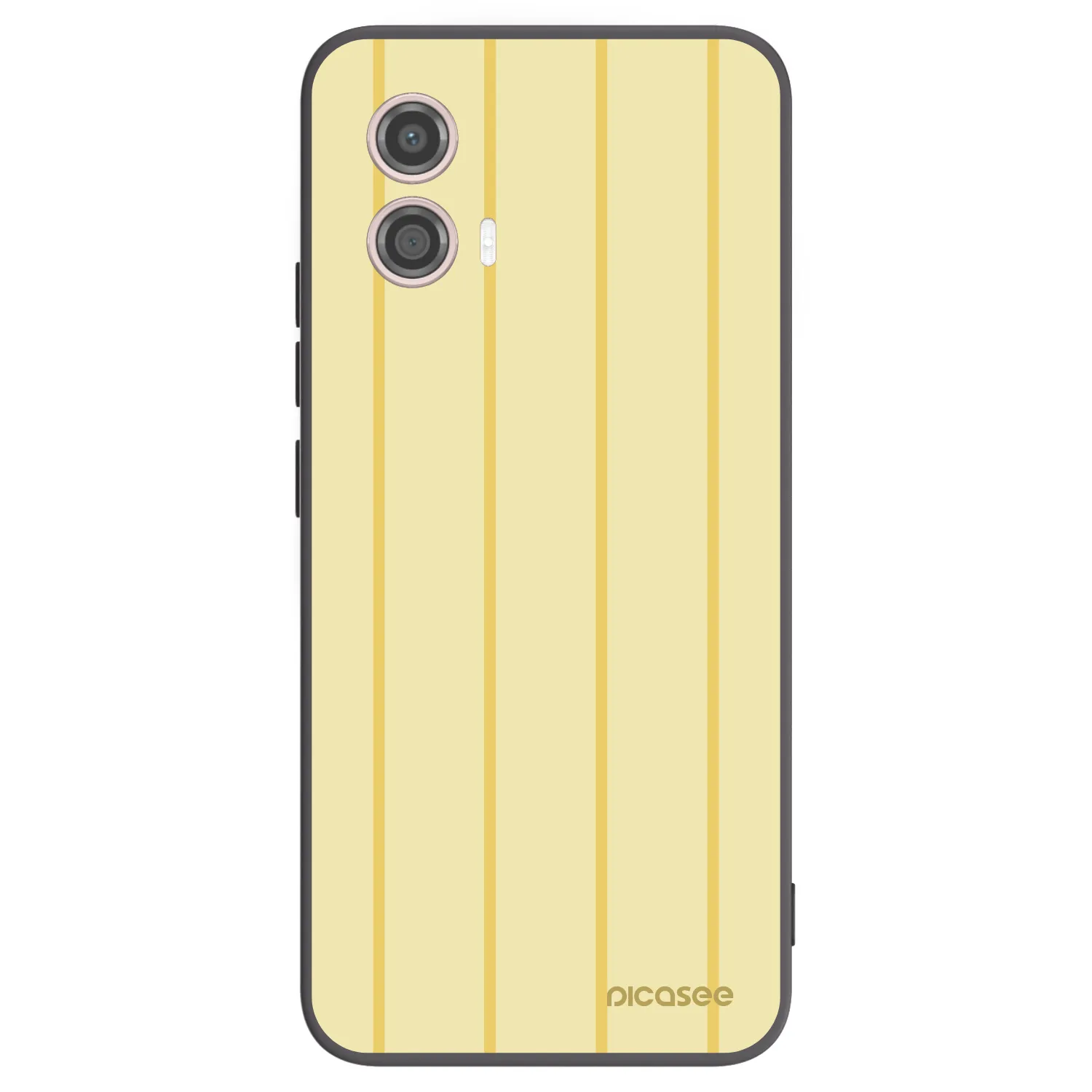 Picasee silikónový čierny obal pre Motorola Moto G53 5G - Liquid sunshine