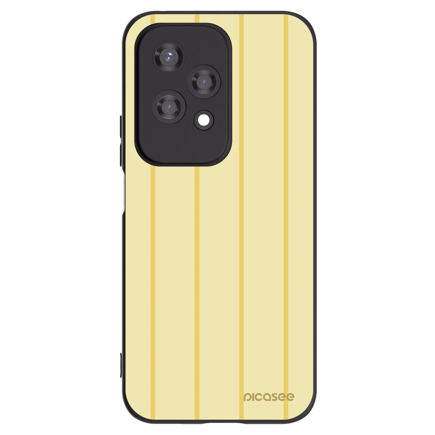 Picasee silikónový čierny obal pre Honor 200 Lite - Liquid sunshine