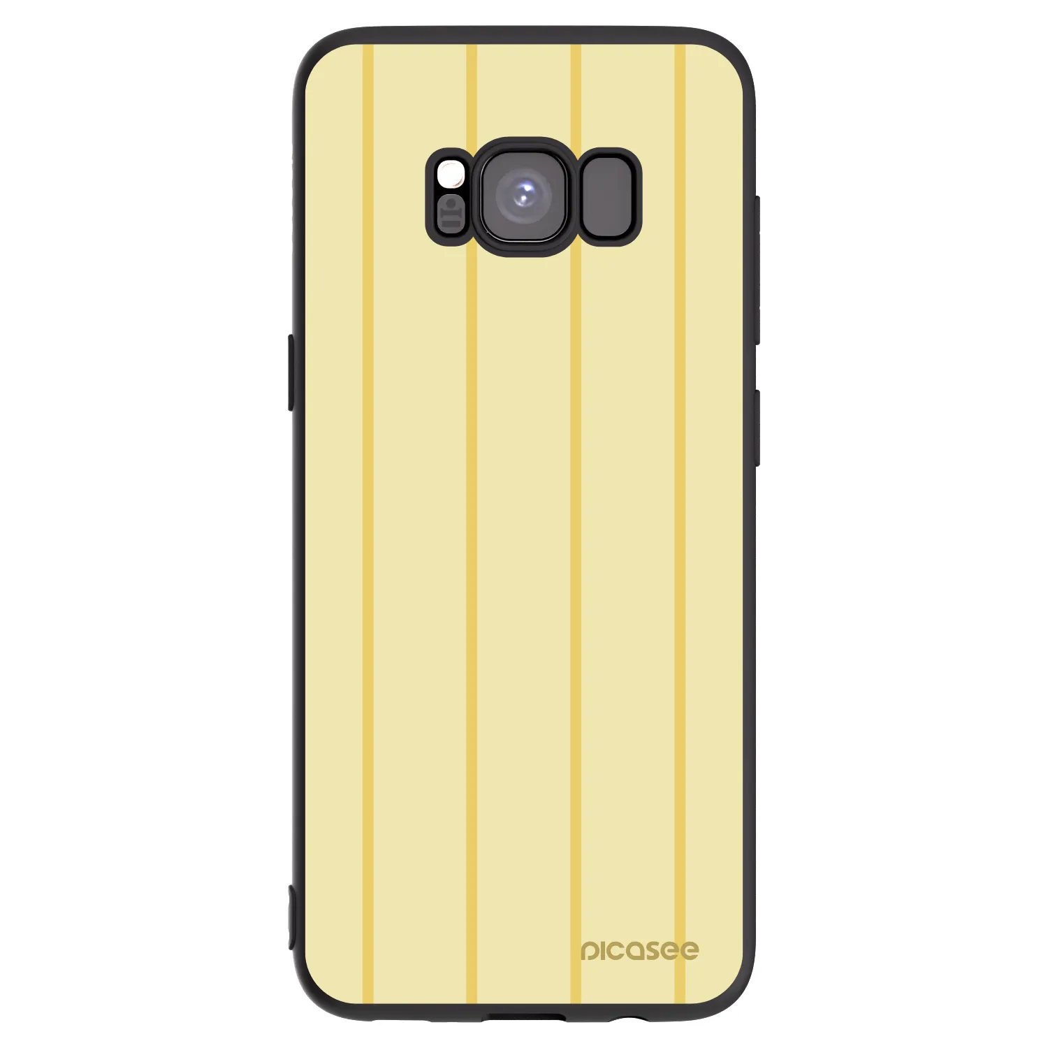 Picasee silikónový čierny obal pre Samsung Galaxy S8 G950F - Liquid sunshine