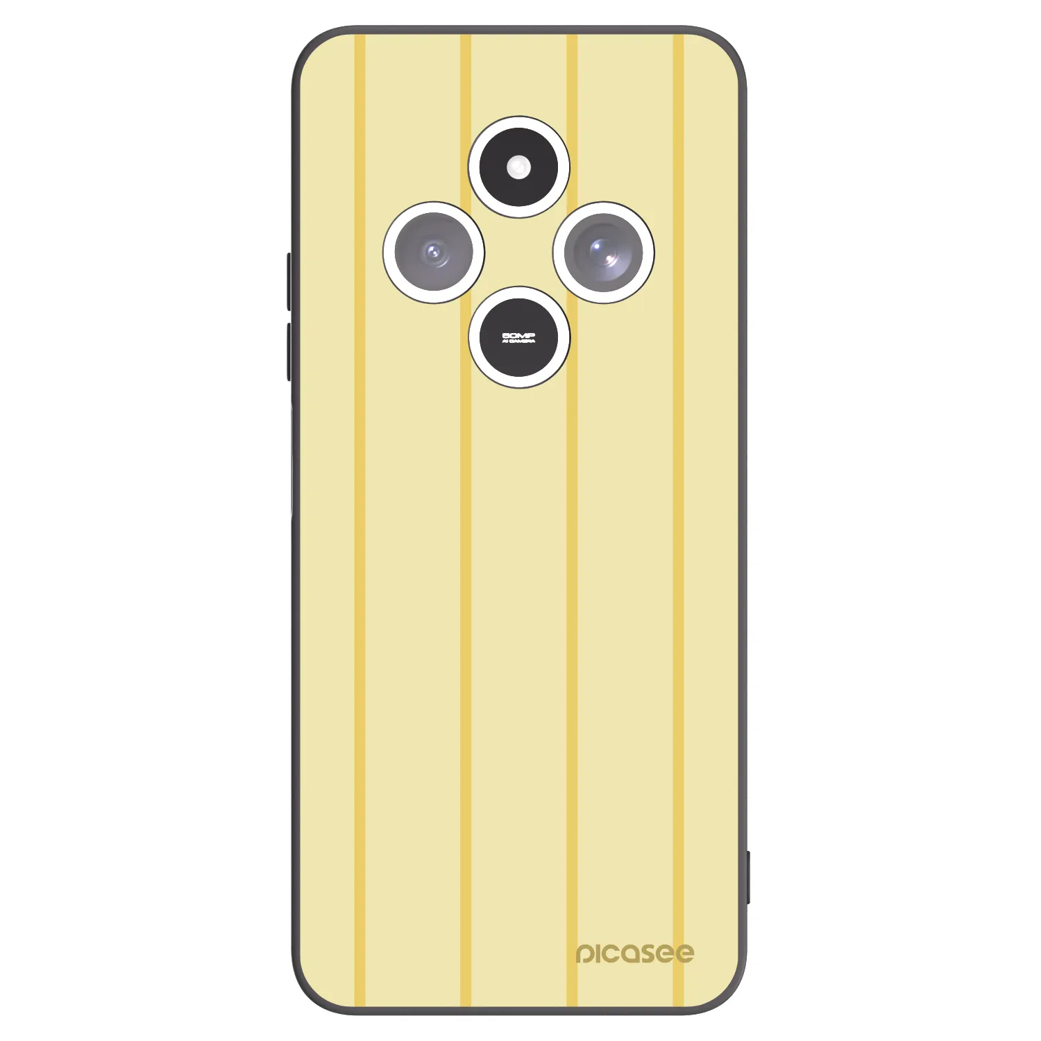 Picasee silikónový čierny obal pre Xiaomi Redmi 14C - Liquid sunshine