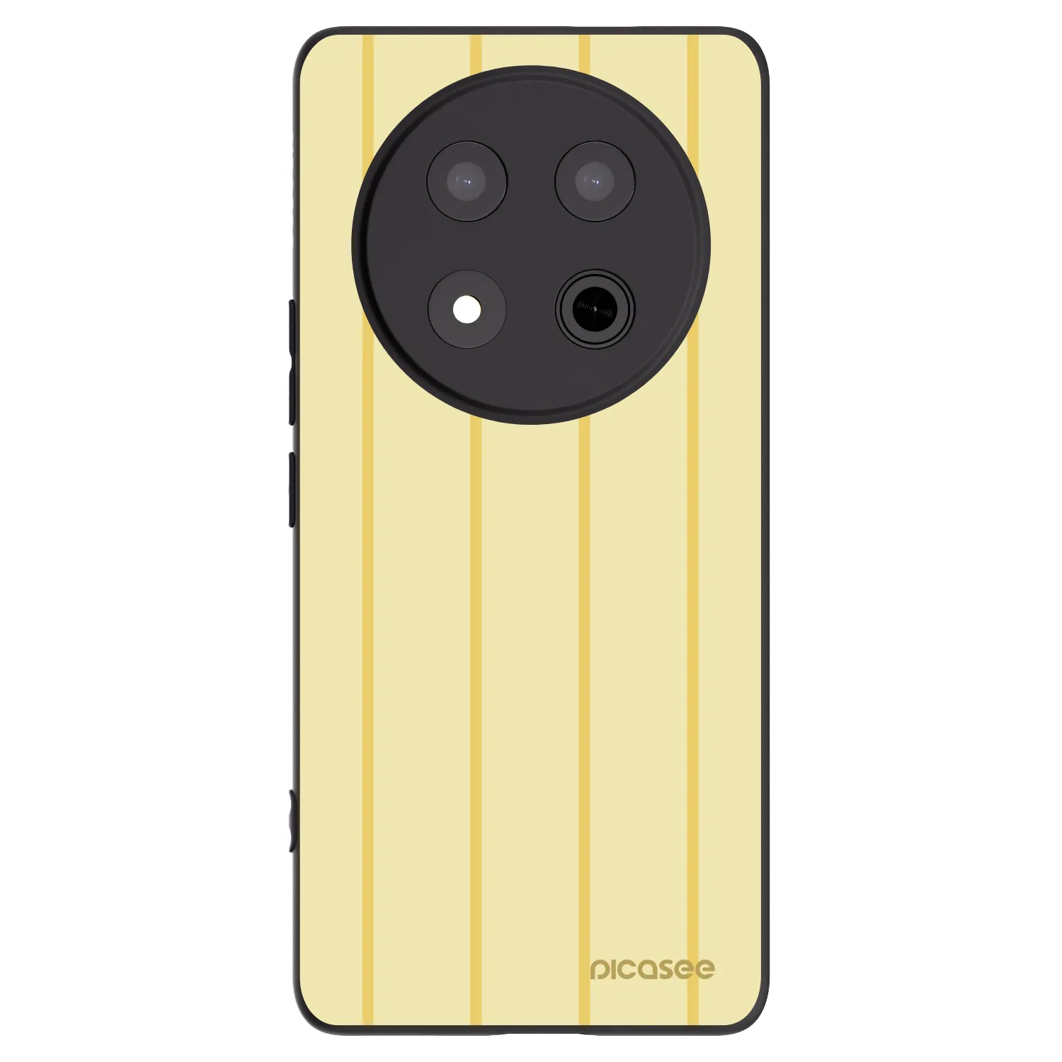Picasee silikónový čierny obal pre Honor Magic7 Lite 5G - Liquid sunshine