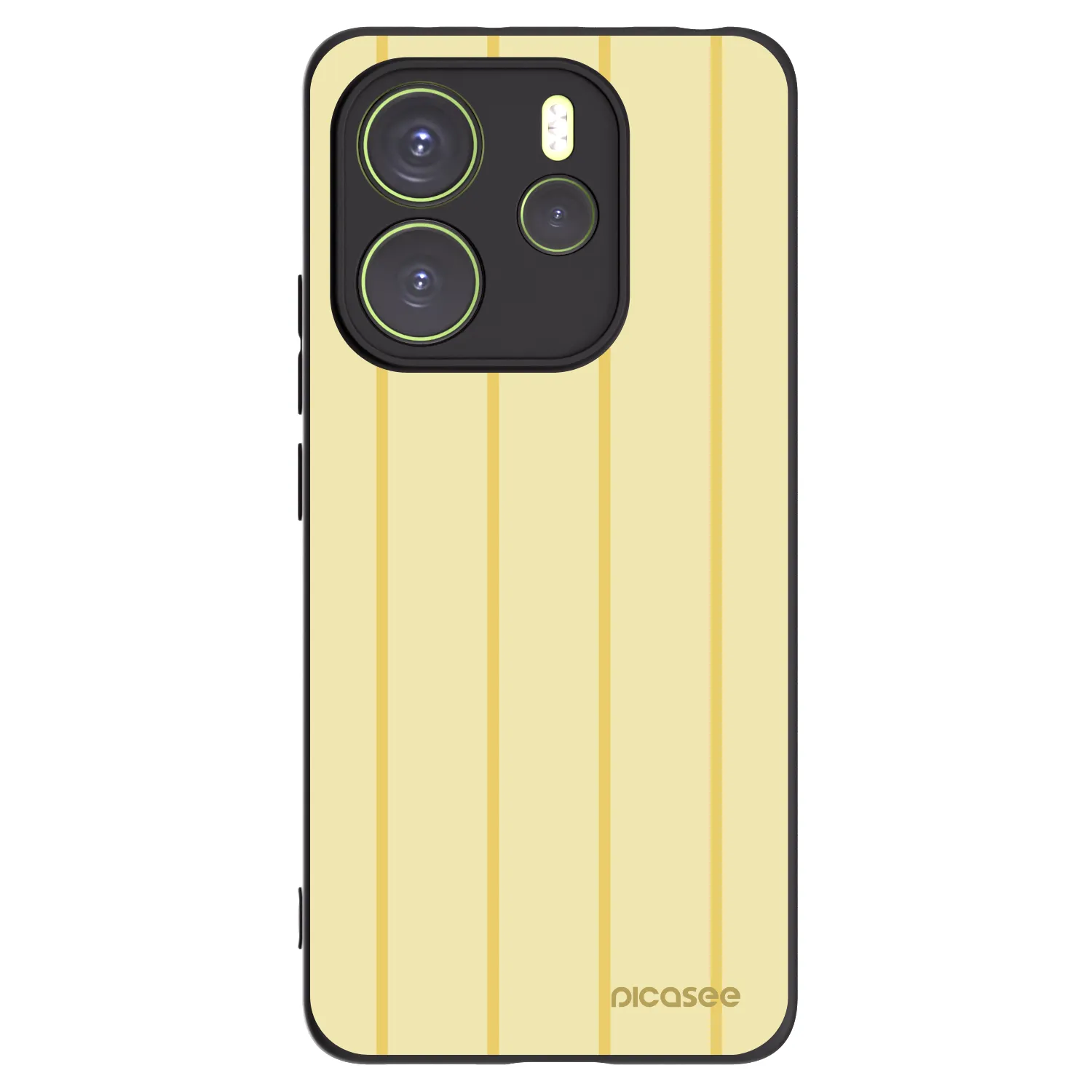 Picasee silikónový čierny obal pre Xiaomi Redmi Note 14 4G - Liquid sunshine