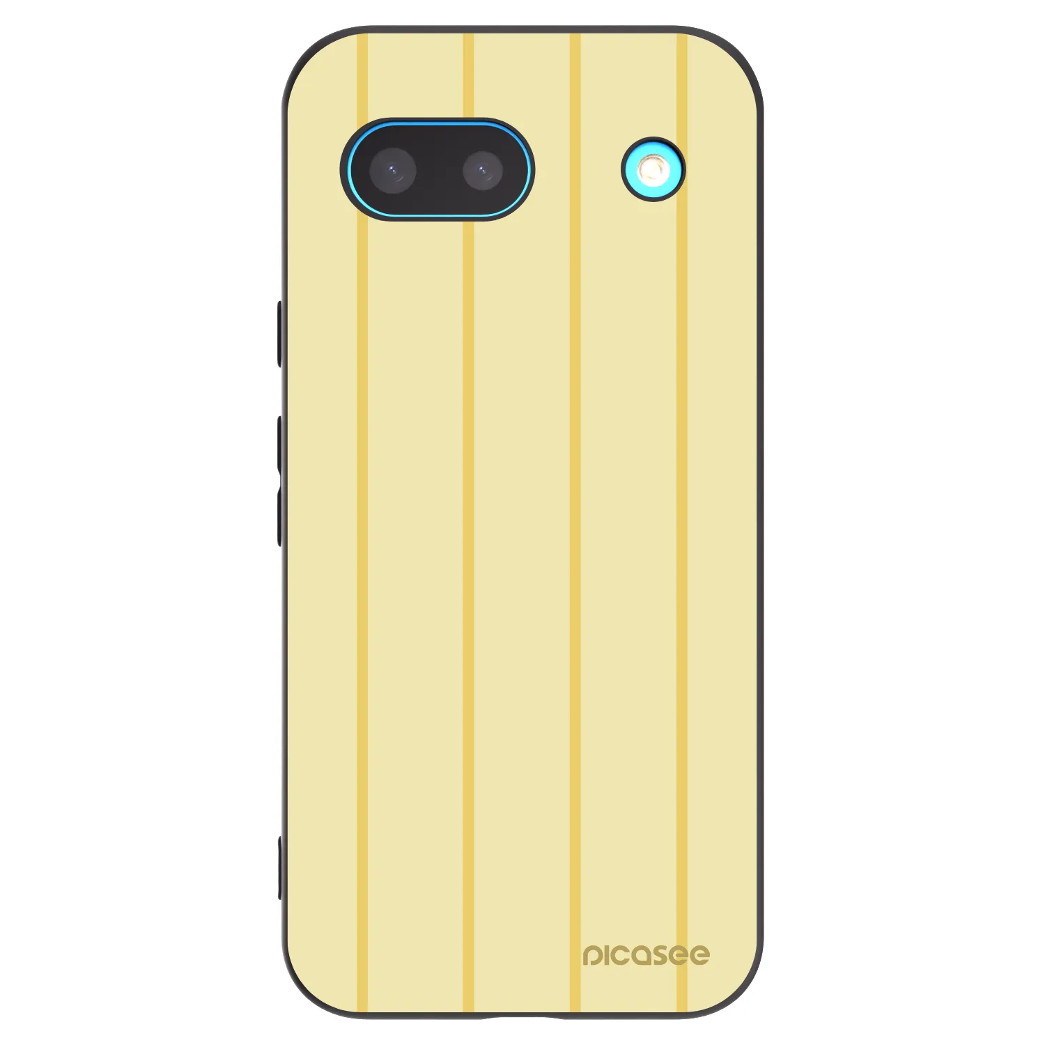 Picasee silikónový čierny obal pre Google Pixel 8 - Liquid sunshine