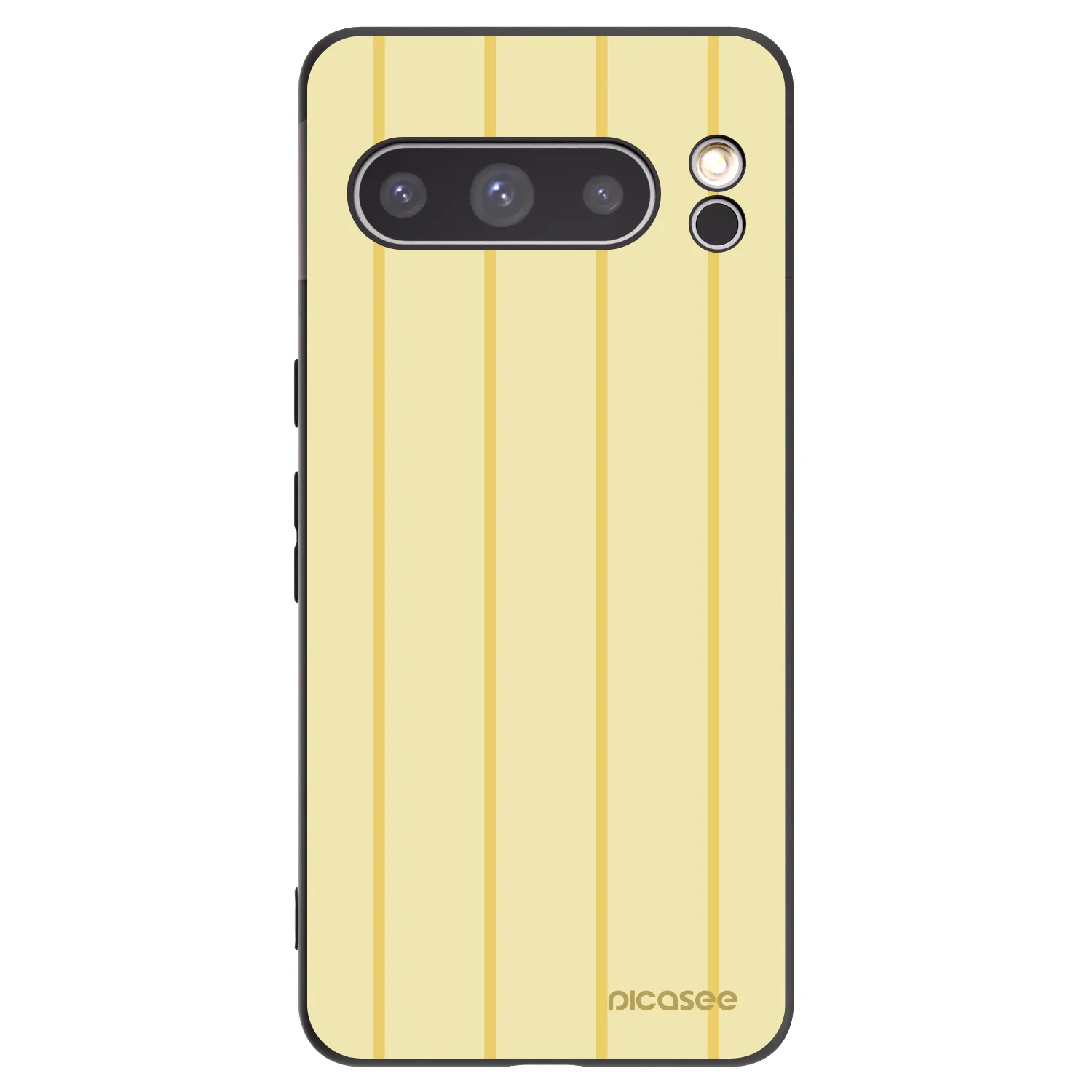 Picasee silikónový čierny obal pre Google Pixel 8 Pro - Liquid sunshine
