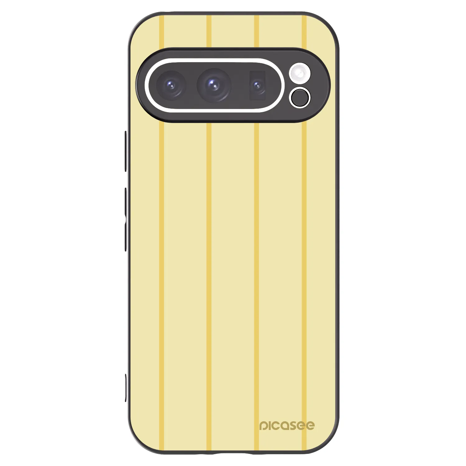 Picasee silikónový čierny obal pre Google Pixel 9 Pro - Liquid sunshine