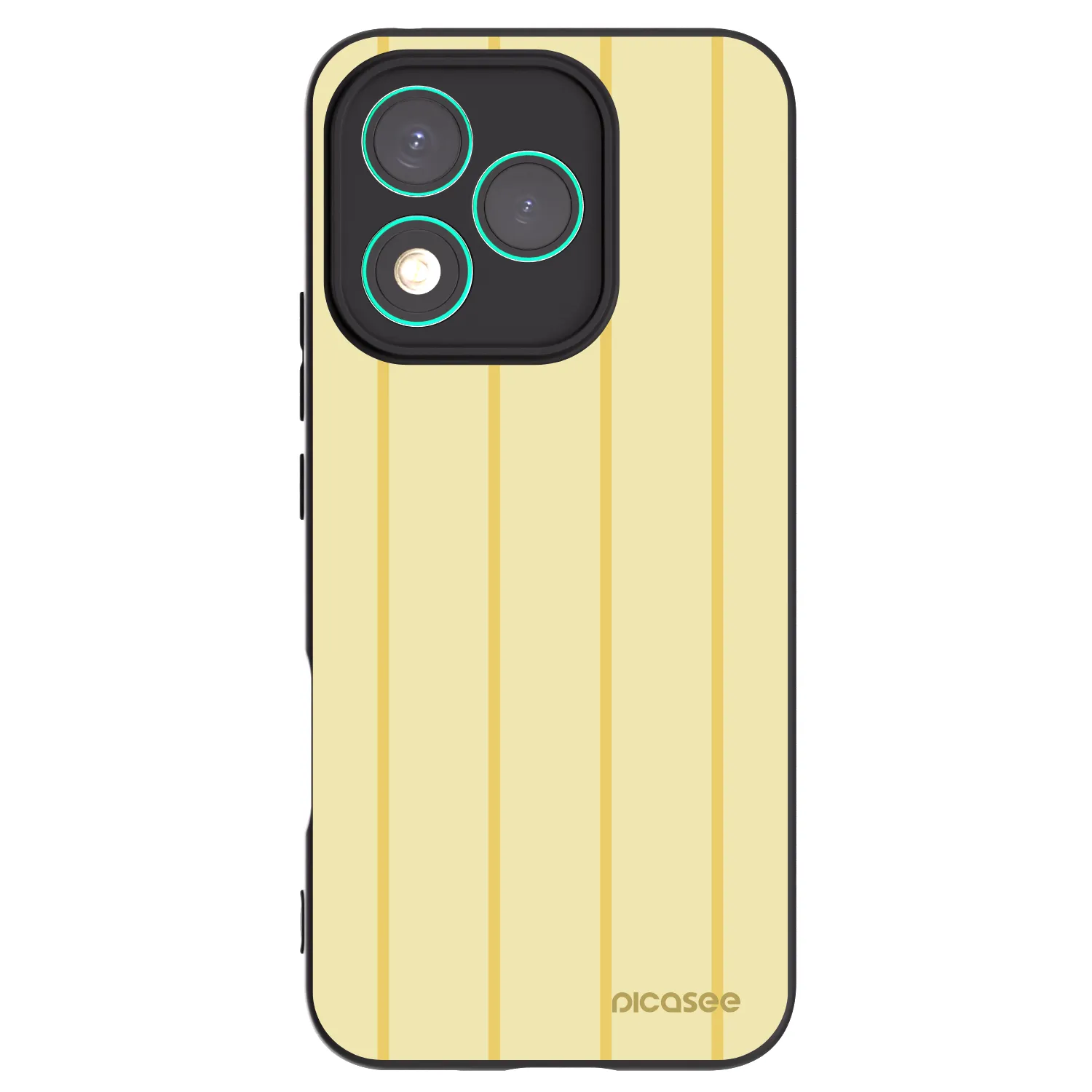 Picasee silikónový čierny obal pre Honor 400 Lite 5G - Liquid sunshine
