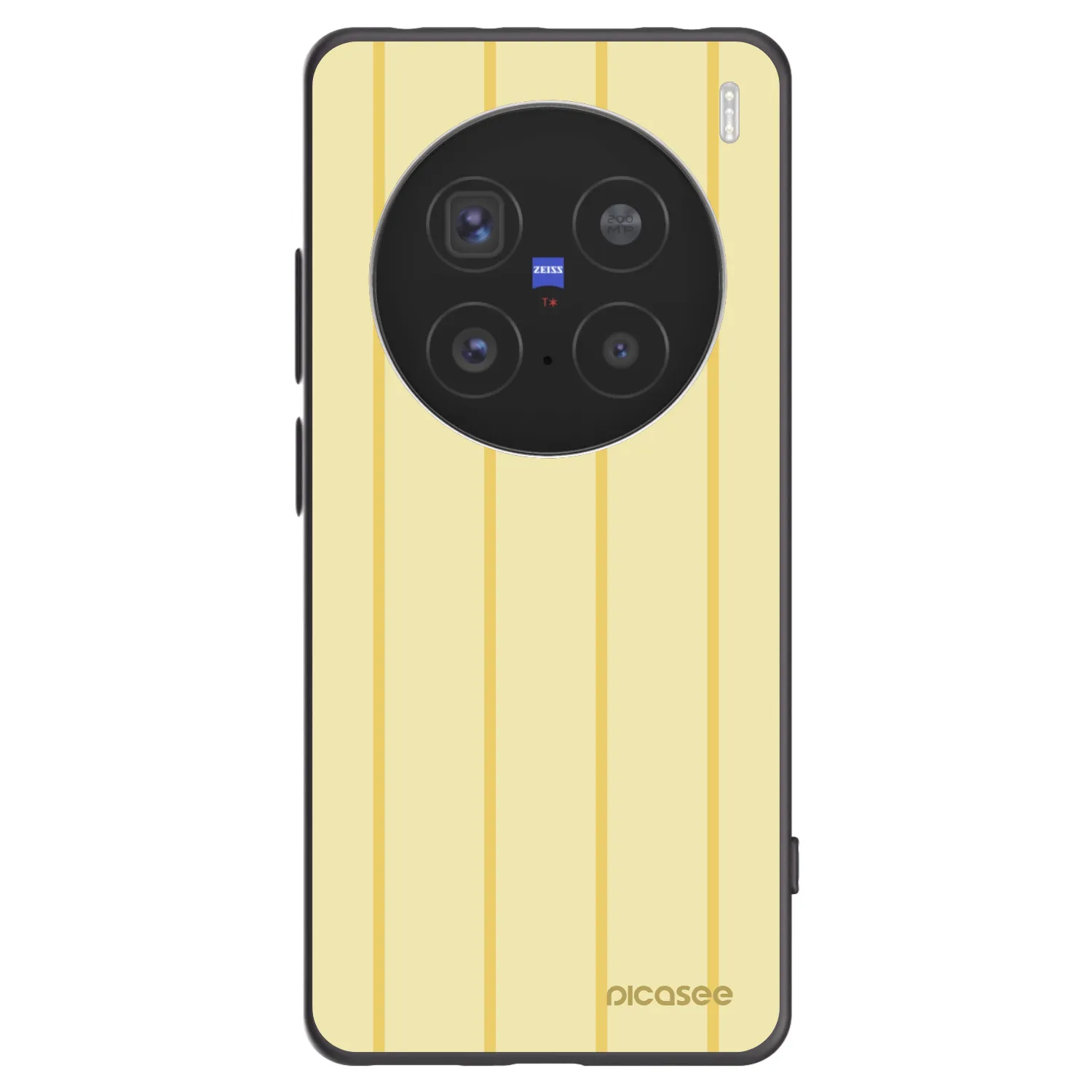Picasee silikónový čierny obal pre Vivo X200 Pro - Liquid sunshine