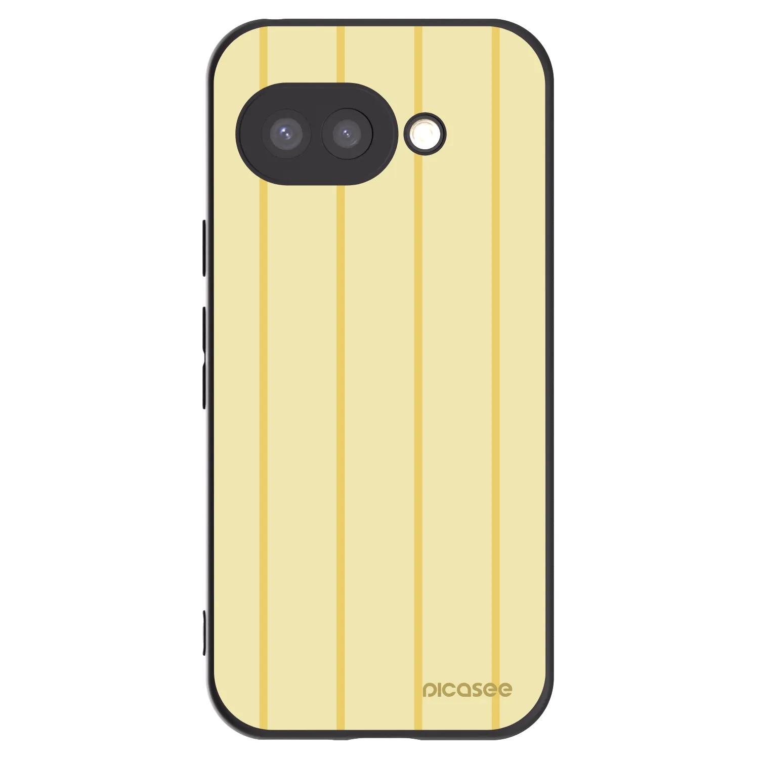 Picasee silikónový čierny obal pre Google Pixel 9a - Liquid sunshine