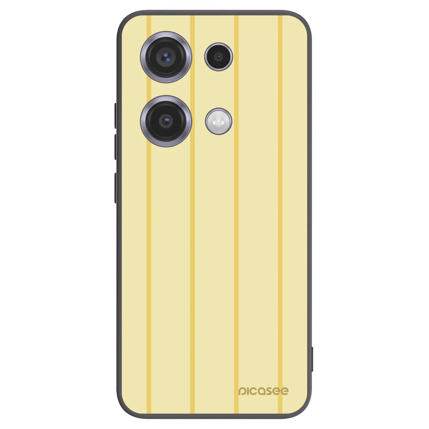 Picasee silikónový čierny obal pre Xiaomi Redmi Note 14S - Liquid sunshine