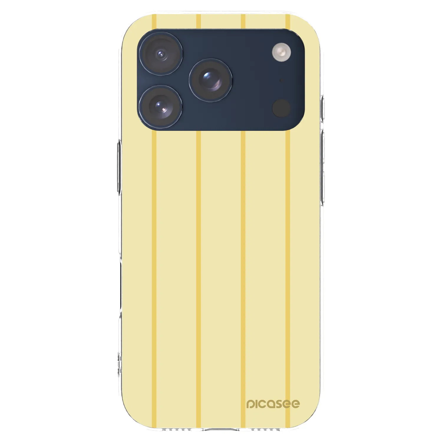 Picasee silikónový prehľadný obal pre Apple iPhone 17 Pro - Liquid sunshine