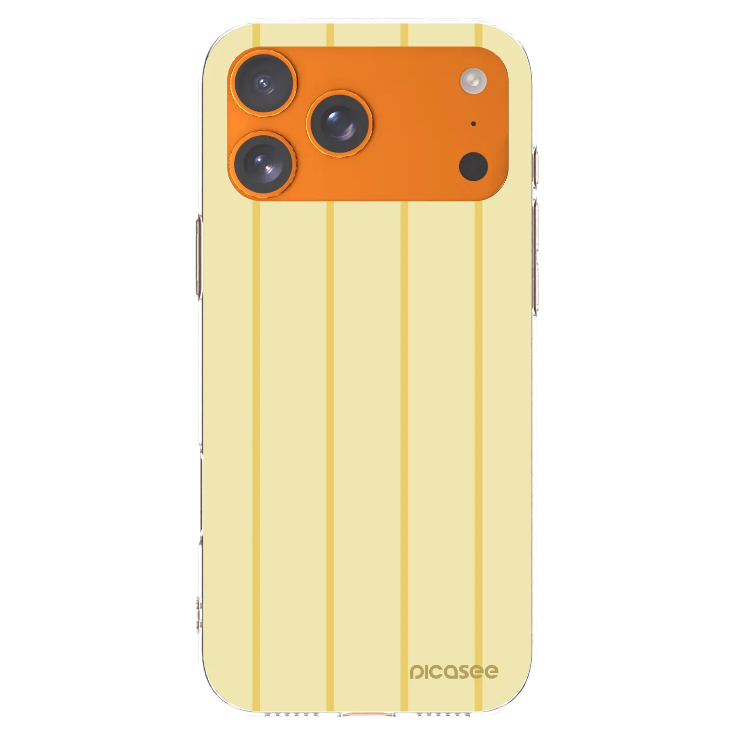 Picasee silikónový prehľadný obal pre Apple iPhone 17 Pro Max - Liquid sunshine