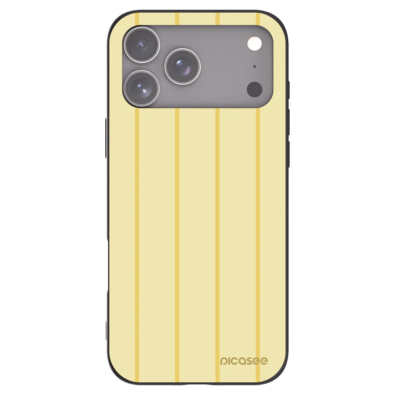 Picasee silikónový čierny obal pre Apple iPhone 17 Pro Max - Liquid sunshine