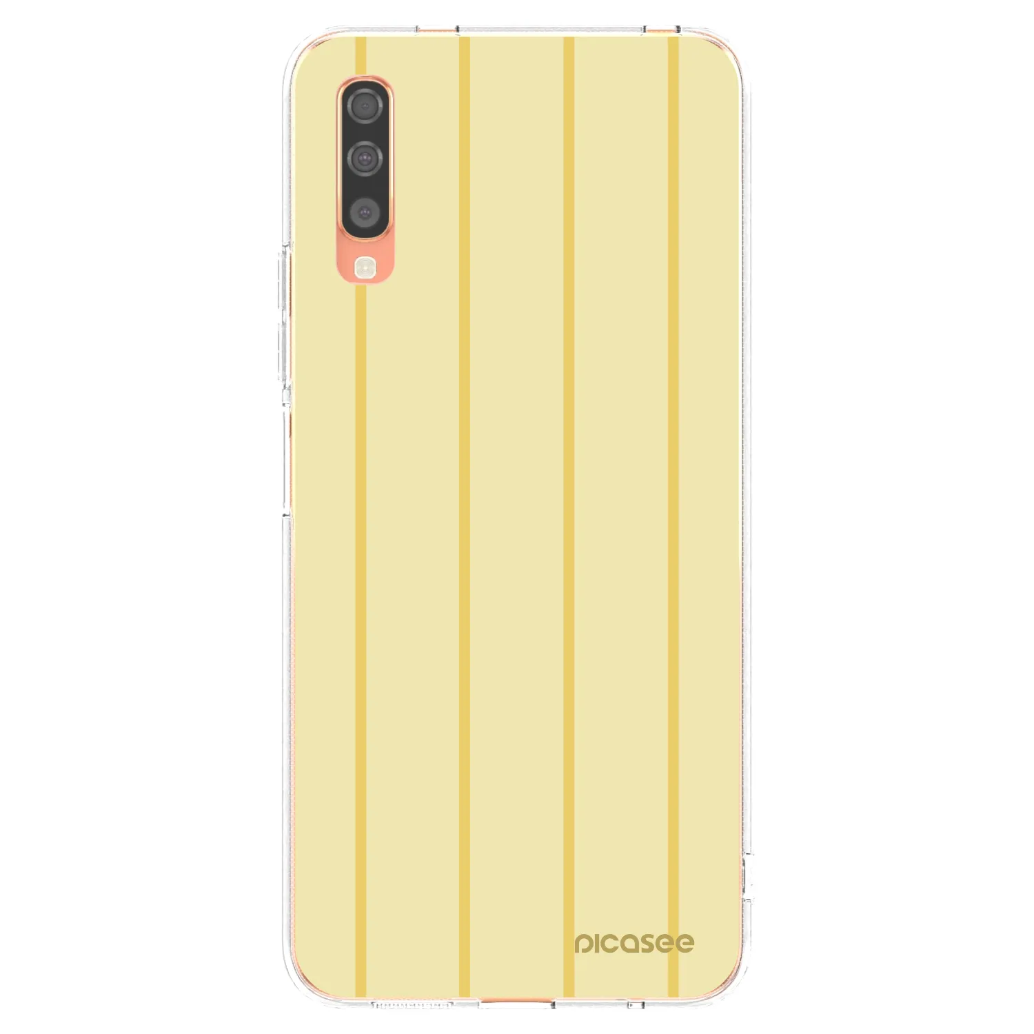 Picasee silikónový prehľadný obal pre Samsung Galaxy A70 A705F - Liquid sunshine