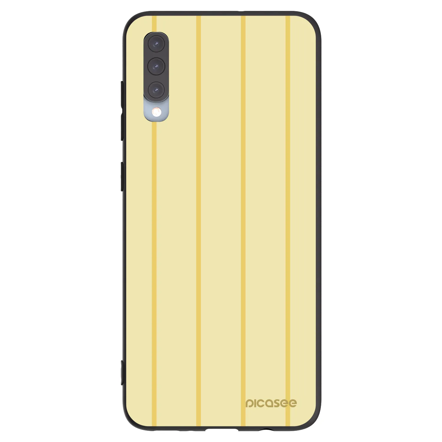 Picasee silikónový čierny obal pre Samsung Galaxy A70 A705F - Liquid sunshine