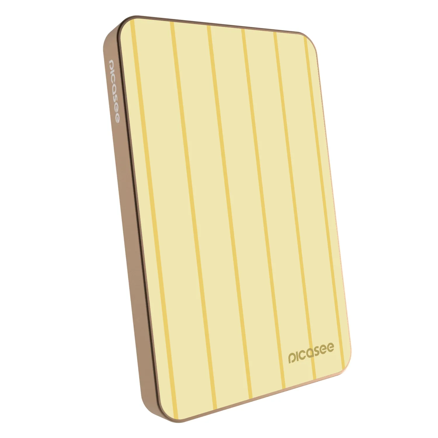 Picasee Powerbanka s MagSafe 5 000 mAh Zlatá - Liquid sunshine