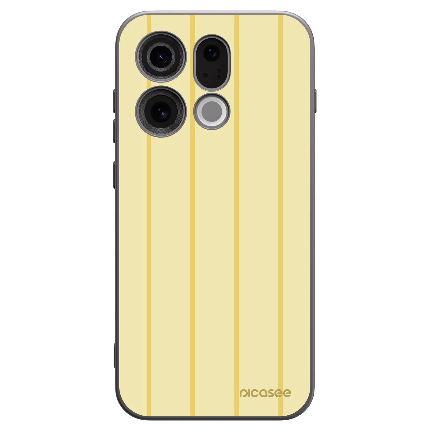 Picasee silikónový čierny obal pre OPPO Find X9 - Liquid sunshine