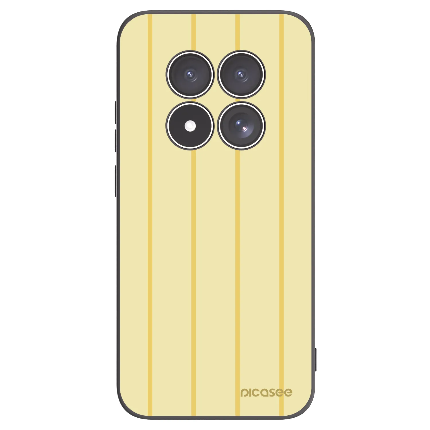 Picasee silikónový čierny obal pre Xiaomi Redmi Note 15 Pro 5G - Liquid sunshine