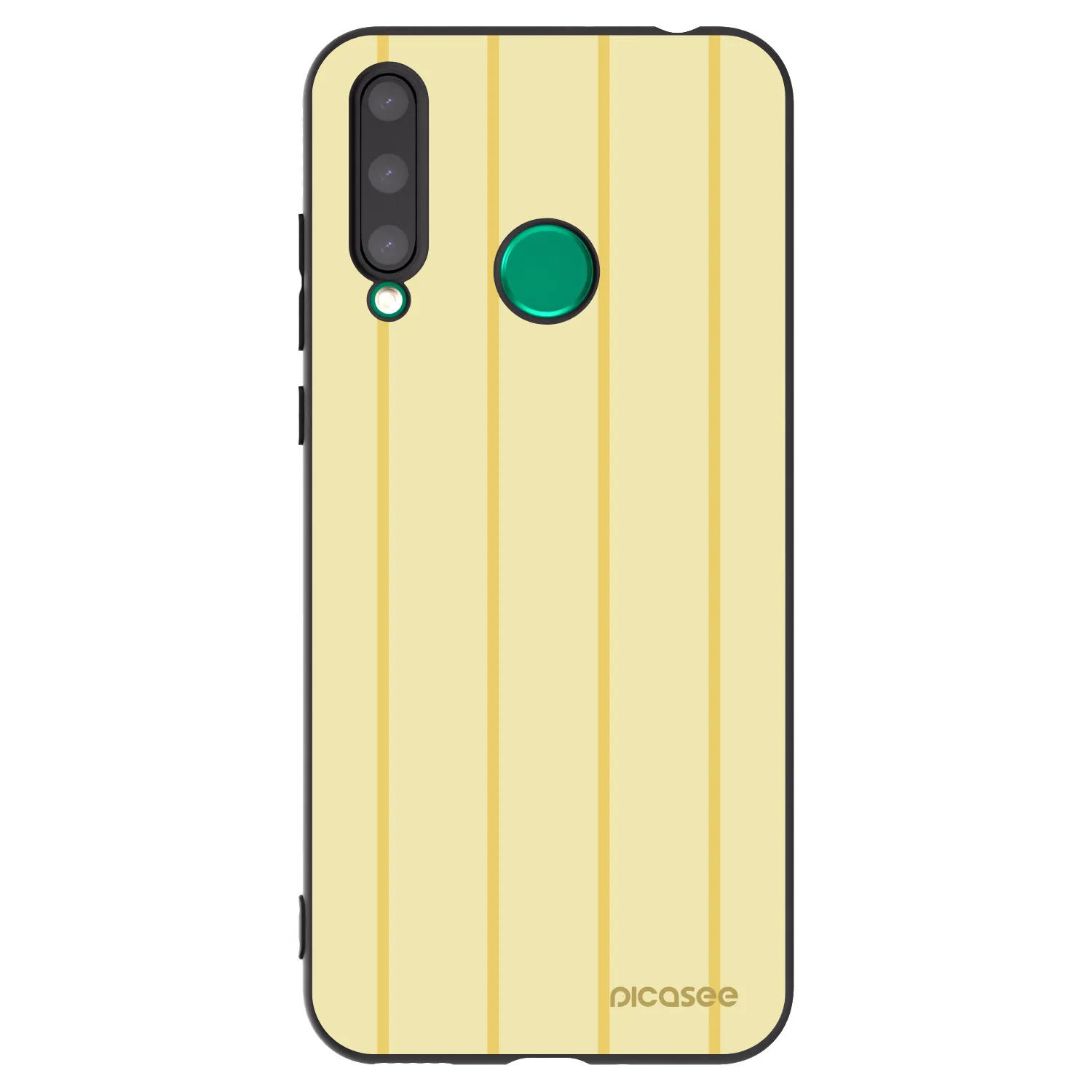 Picasee silikónový čierny obal pre Honor 20 Lite - Liquid sunshine