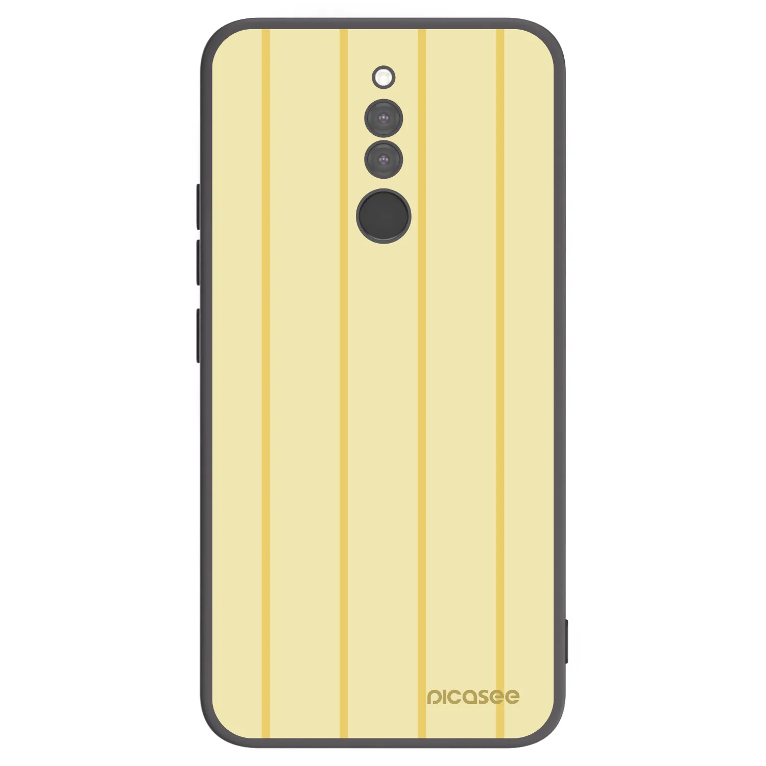 Picasee silikónový čierny obal pre Xiaomi Redmi 8 - Liquid sunshine