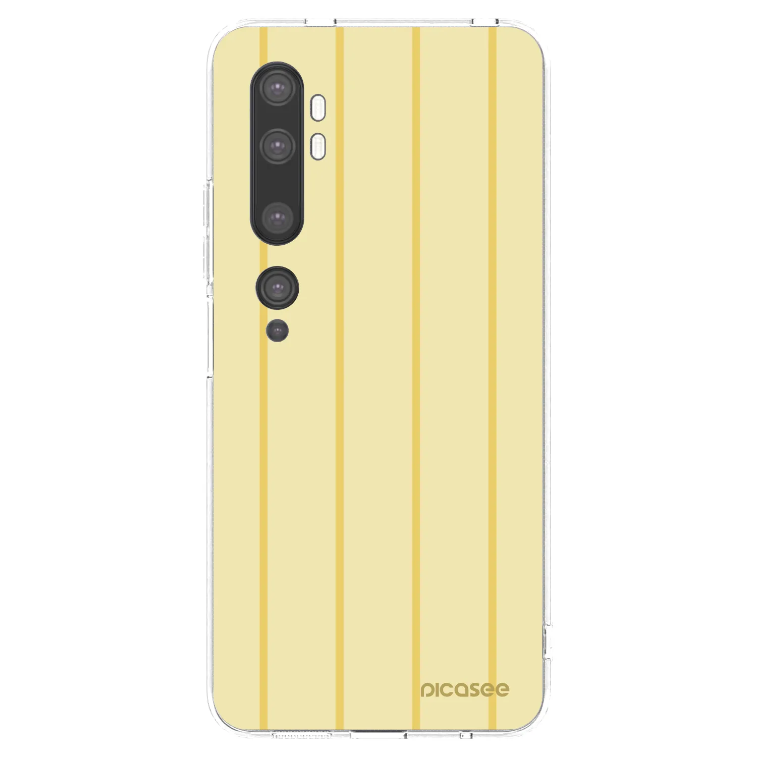 Picasee silikónový prehľadný obal pre Xiaomi Mi Note 10 (Pro) - Liquid sunshine