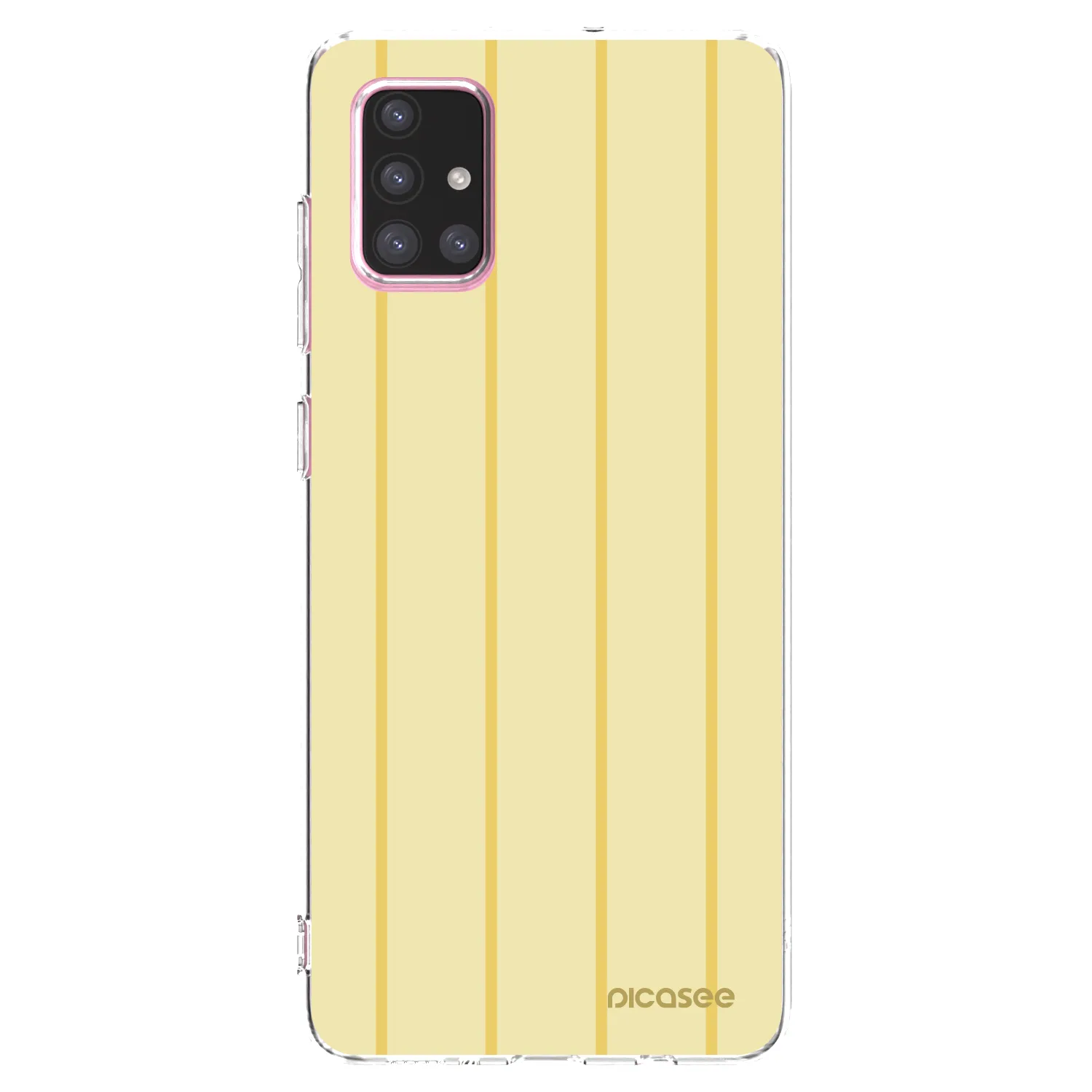 Picasee silikónový prehľadný obal pre Samsung Galaxy A71 A715F - Liquid sunshine