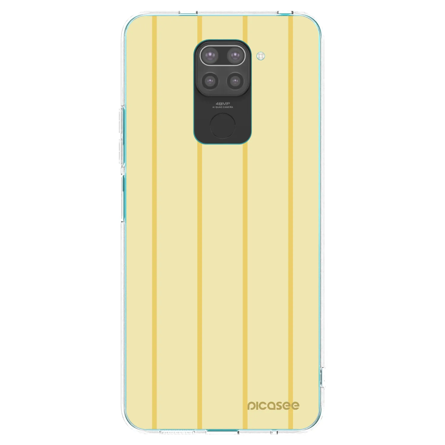 Picasee silikónový čierny obal pre Xiaomi Redmi Note 9 - Liquid sunshine