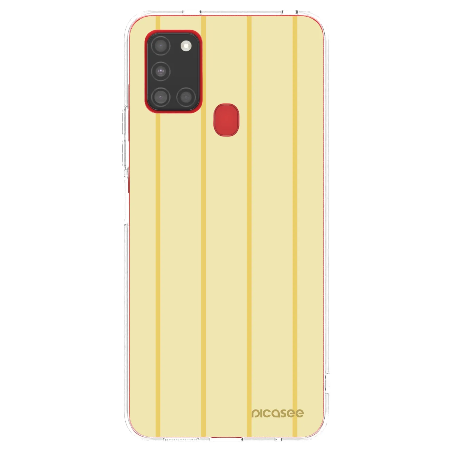 Picasee silikónový prehľadný obal pre Samsung Galaxy A21s - Liquid sunshine