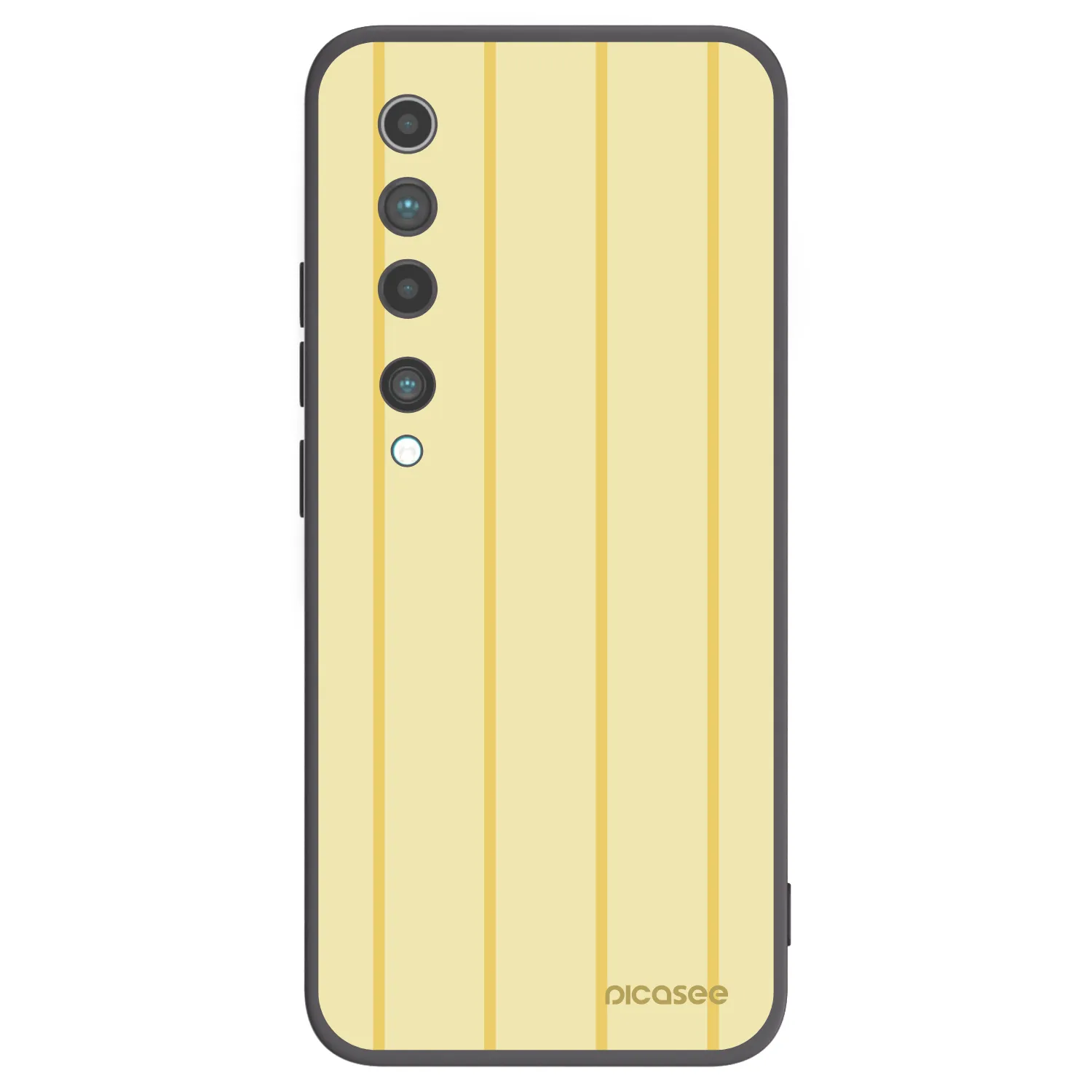 Picasee silikónový čierny obal pre Xiaomi Mi 10 - Liquid sunshine