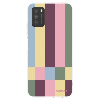 Picasee silikónový prehľadný obal pre Xiaomi Poco M3 - Lobby tiles
