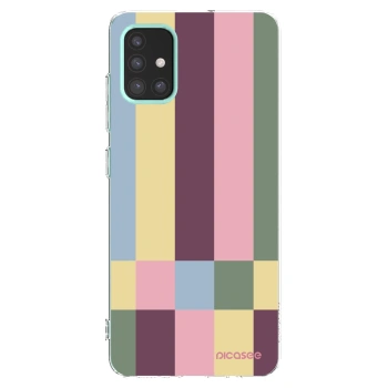 Picasee silikónový prehľadný obal pre Samsung Galaxy M31s - Lobby tiles