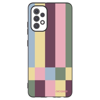 Picasee silikónový čierny obal pre Samsung Galaxy A32 5G A326B - Lobby tiles