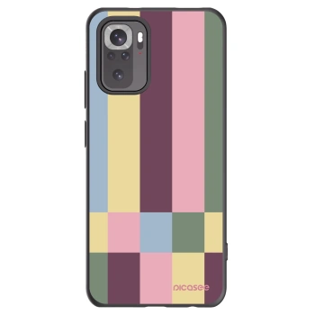 Picasee silikónový čierny obal pre Xiaomi Redmi Note 10S - Lobby tiles