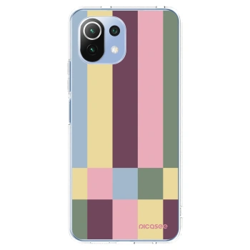 Picasee silikónový prehľadný obal pre Xiaomi Mi 11 Lite - Lobby tiles