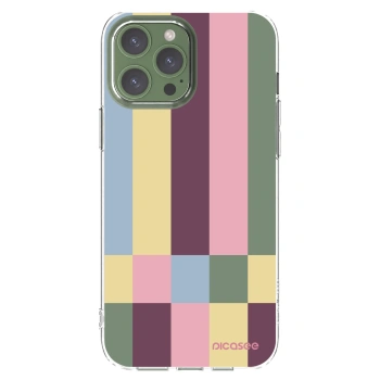 Picasee silikónový prehľadný obal pre Apple iPhone 13 Pro Max - Lobby tiles