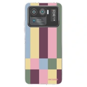 Picasee silikónový prehľadný obal pre Xiaomi Mi 11 Ultra - Lobby tiles