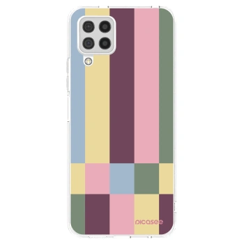 Picasee silikónový prehľadný obal pre Samsung Galaxy A22 A225F 4G - Lobby tiles